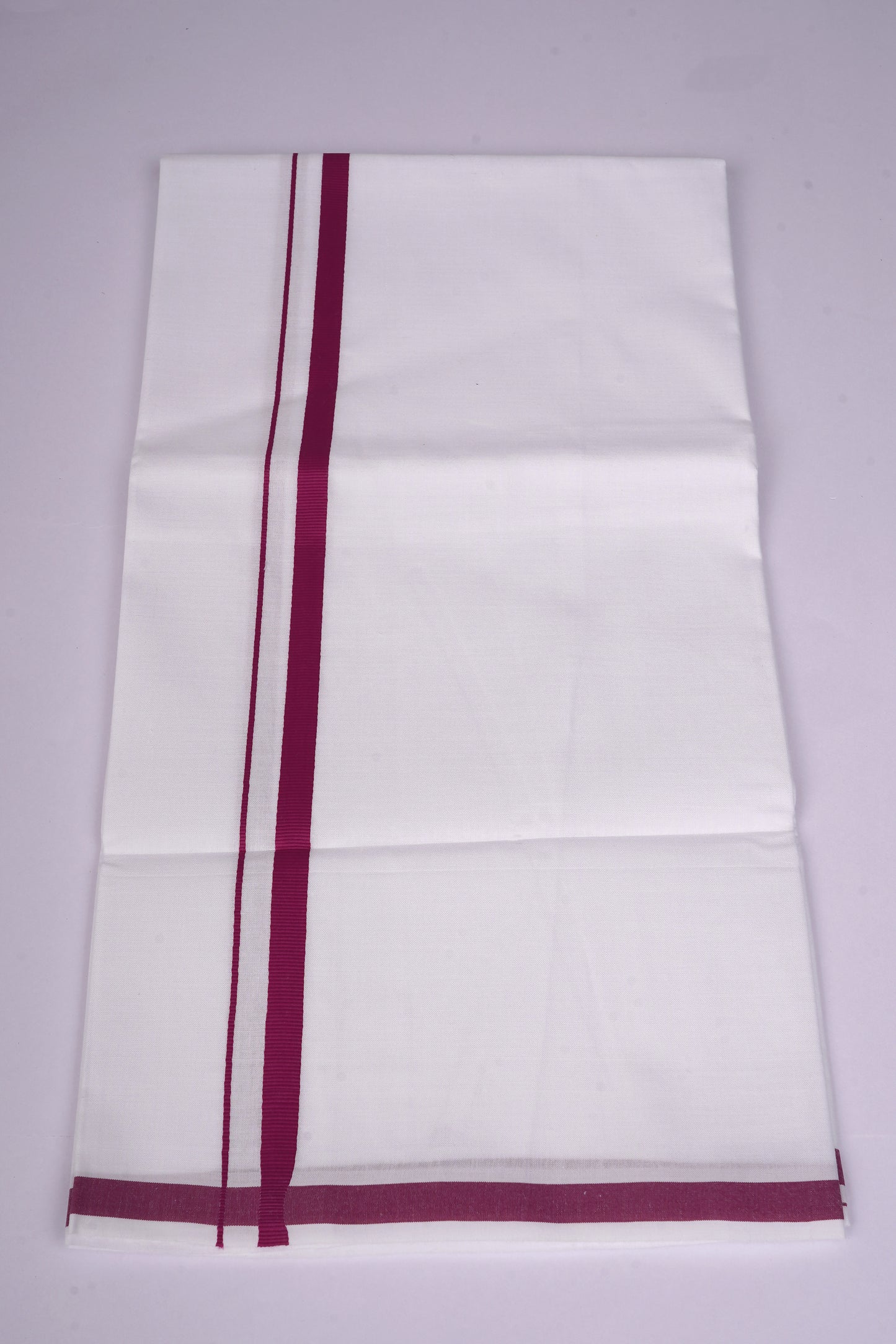 HS-17 STITCH W/S DHOTI  2.00 MTR - Violet