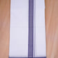 FCD-471 W/D DHOTI 3.80 MTR - Purple