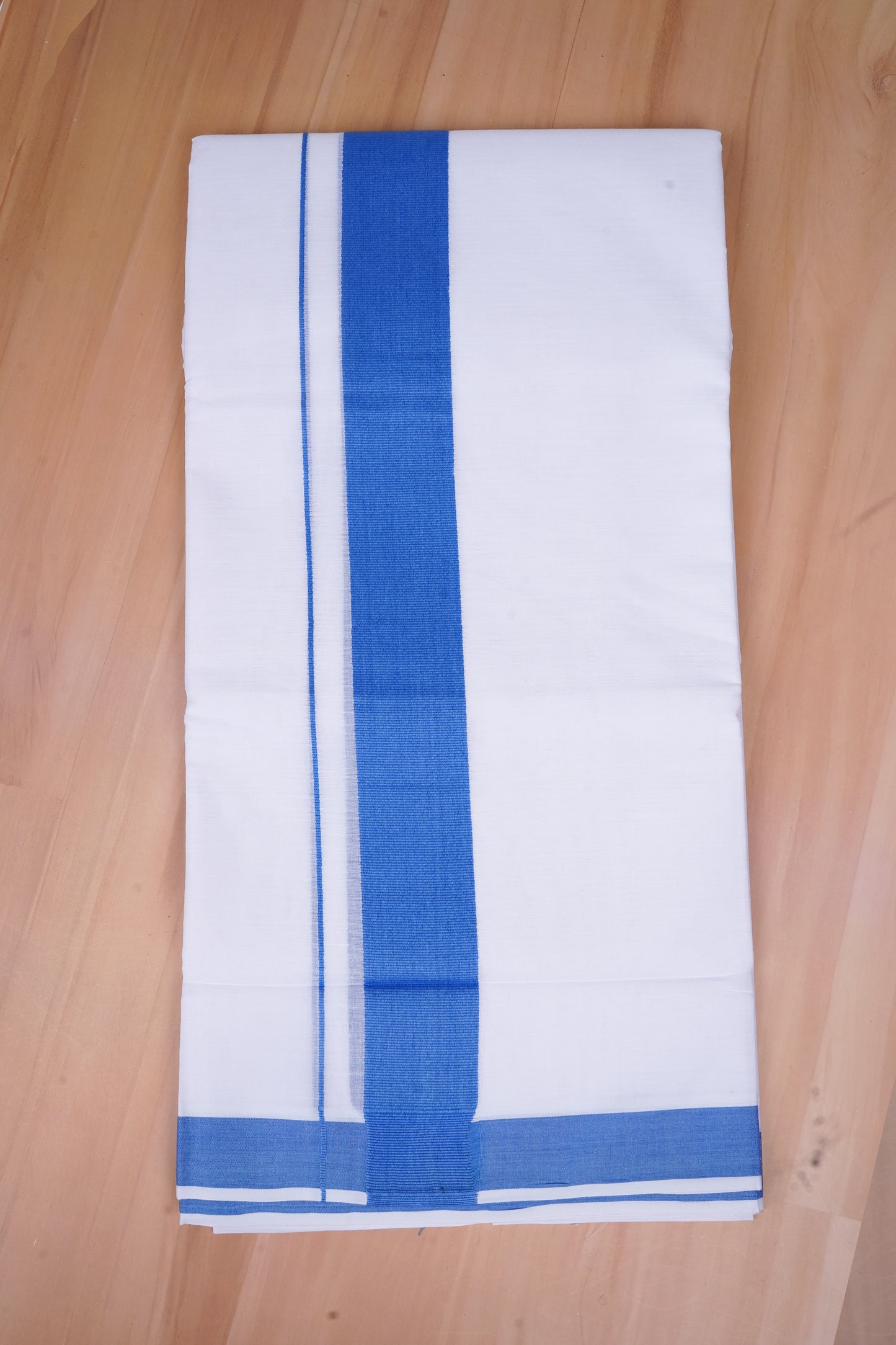FCD-333 W/D DHOTI 3.80 MTR- Blue