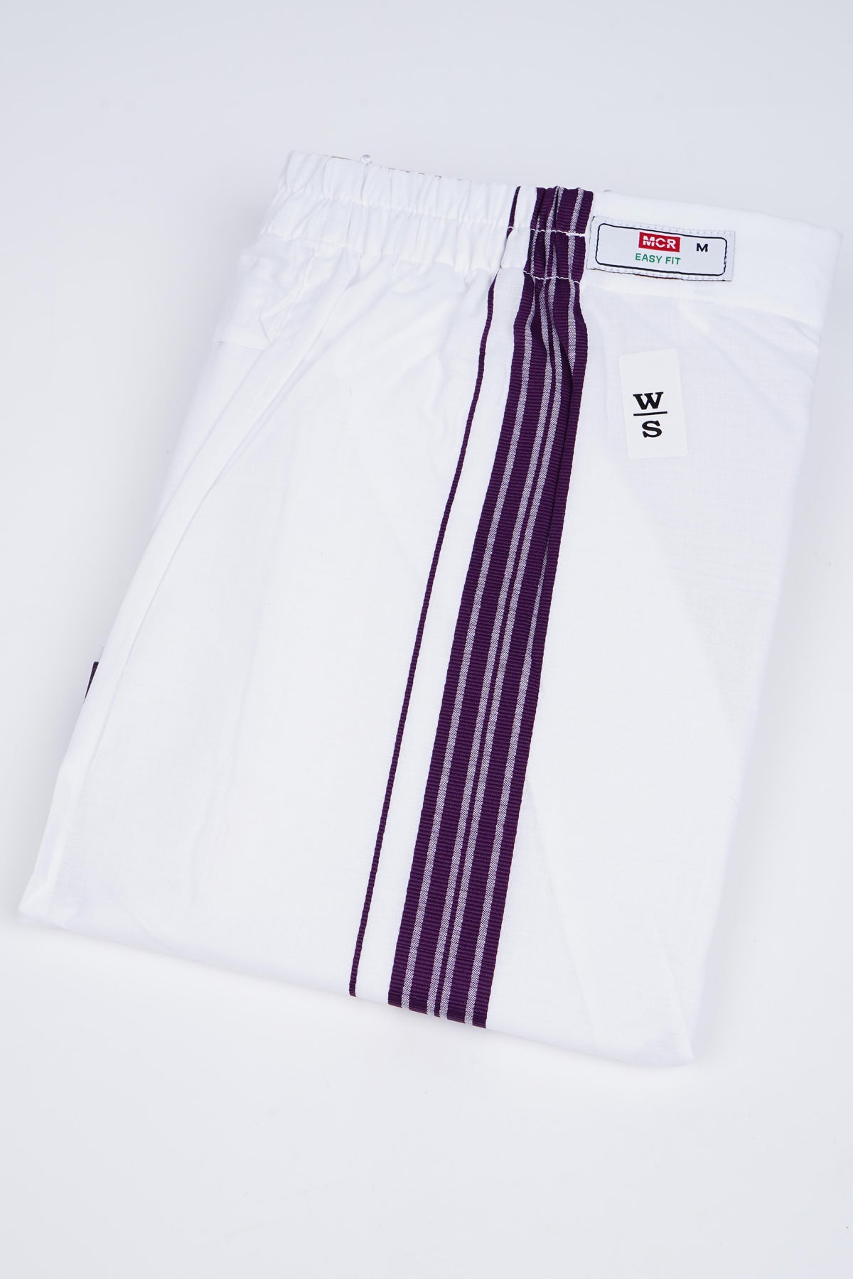 Easy Fit Fancy W/S Dhoti - Dark Violet