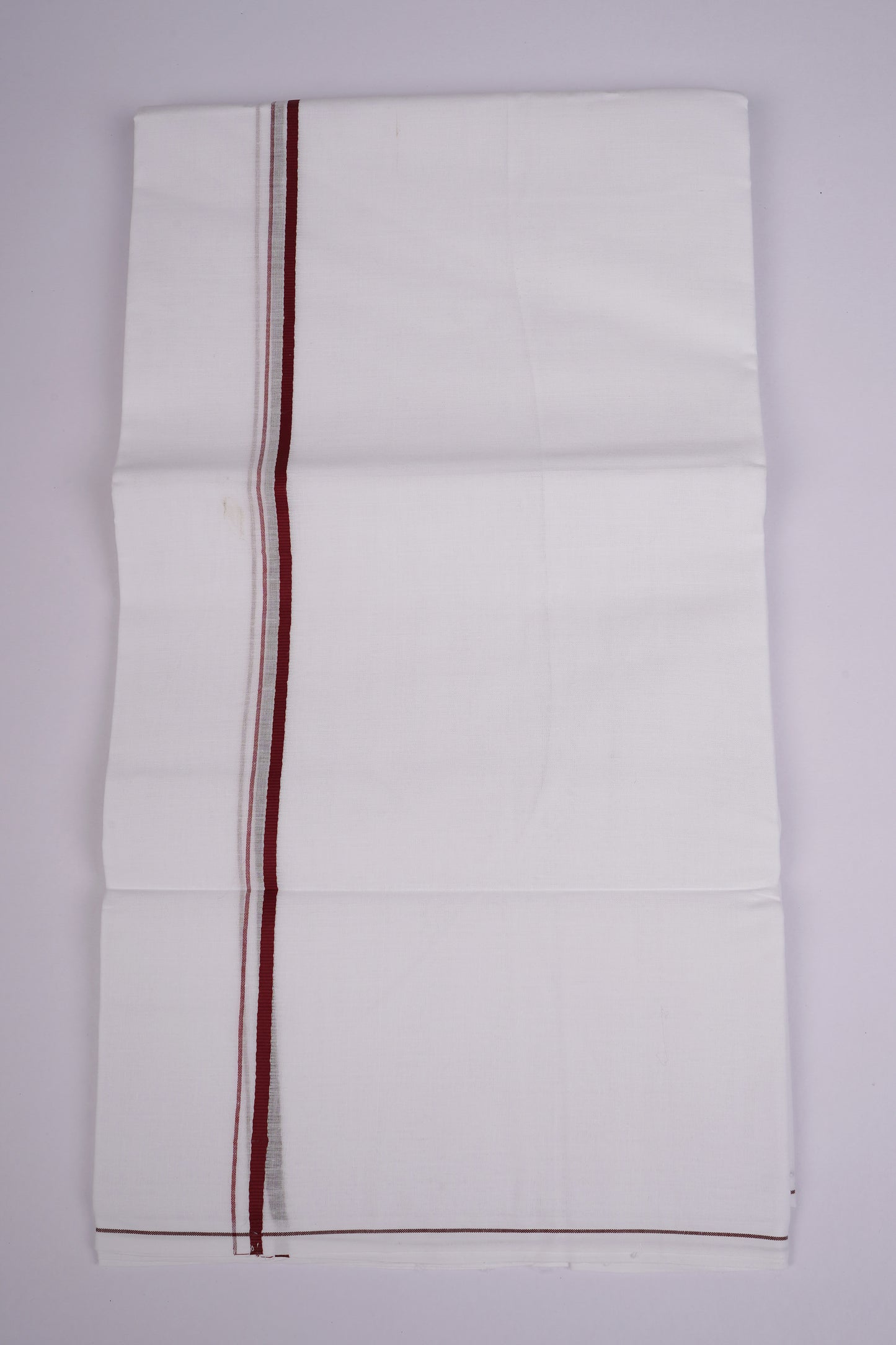 SD-10 W/D DHOTI  3.80 MTR-Maroon