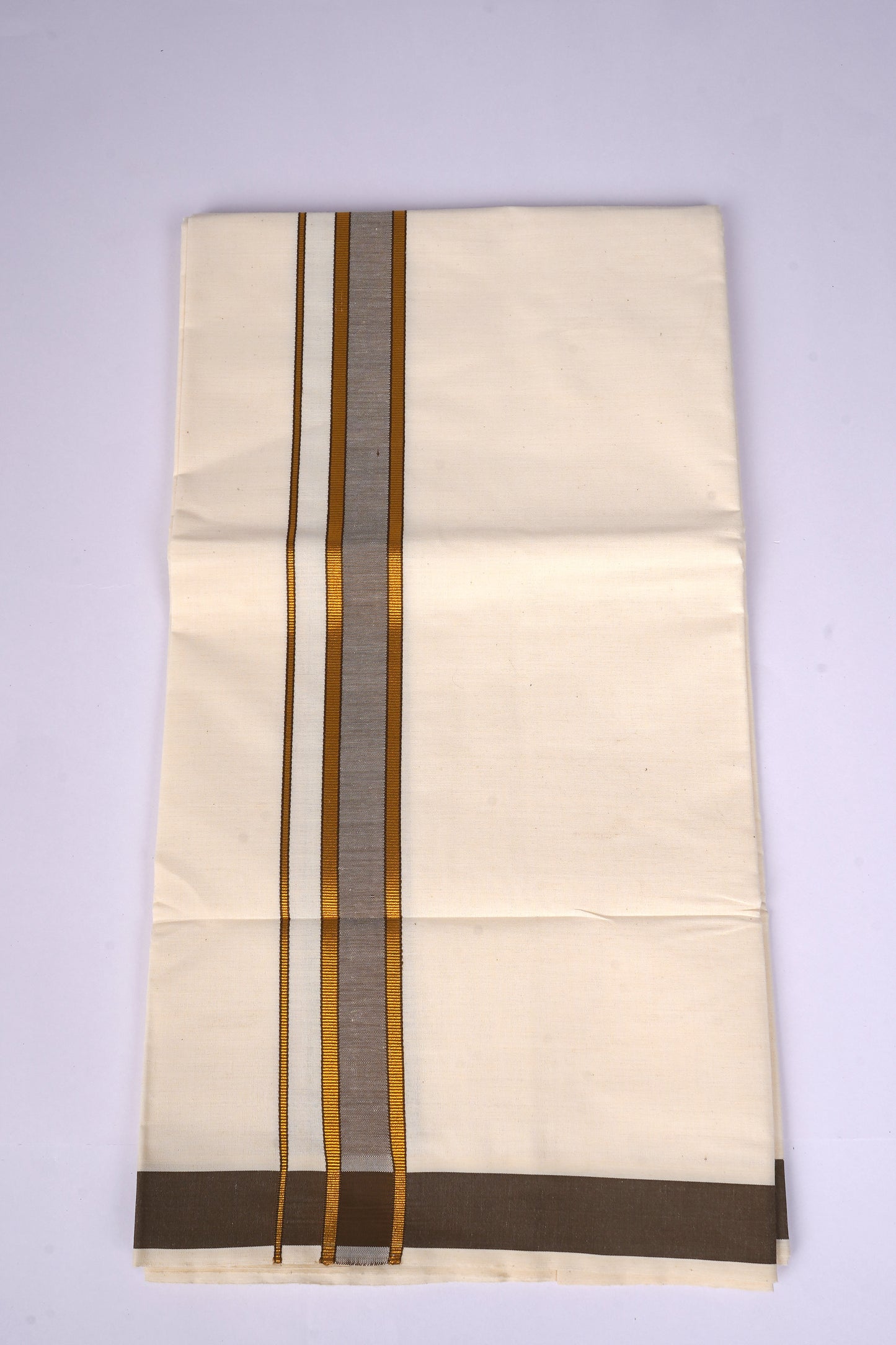 FS-133C C/S DHOTI  2.00 MTR - Light Brown
