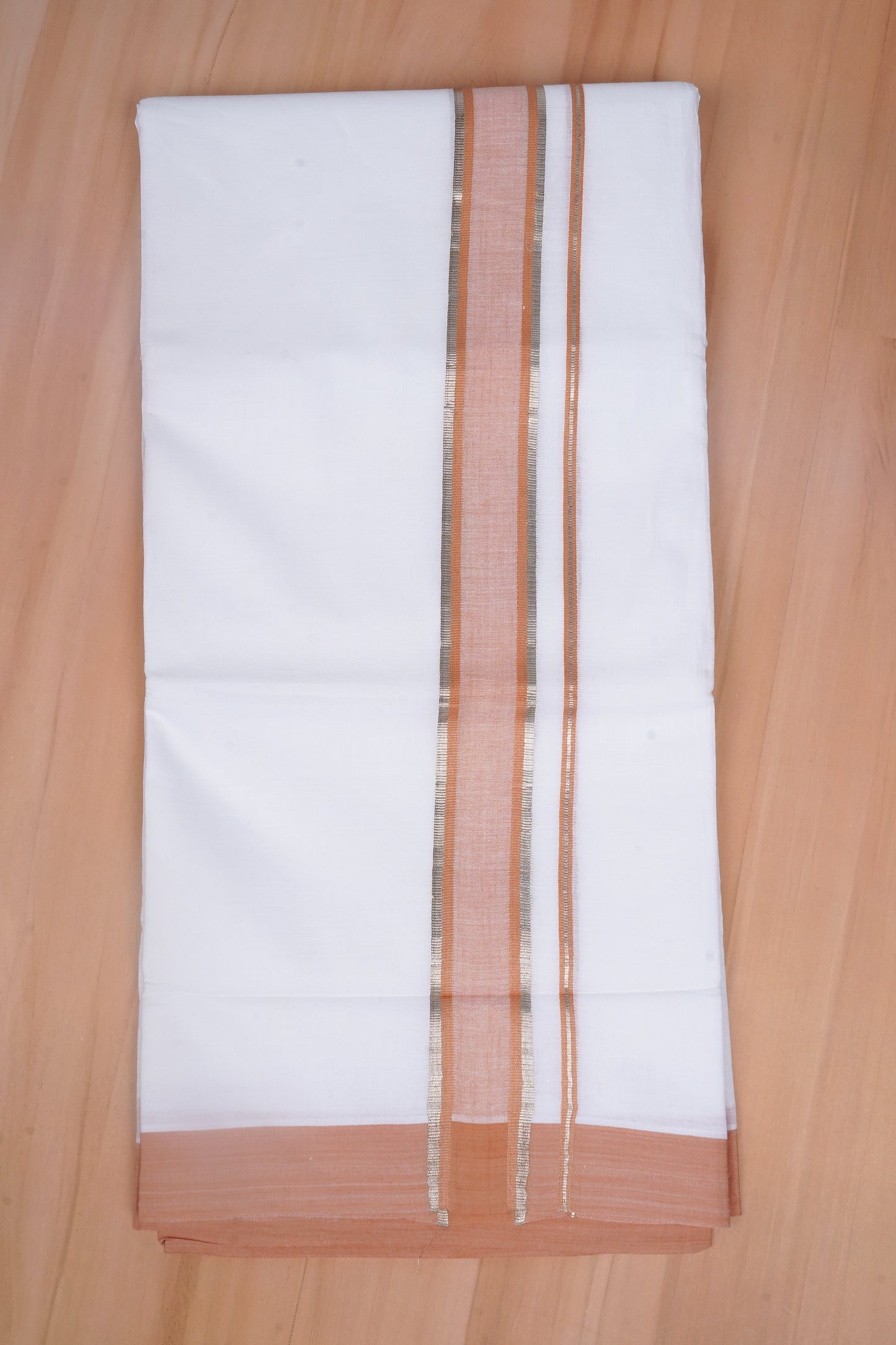 FCD-409 W/D DHOTI 3.80 MTR - Light Pink