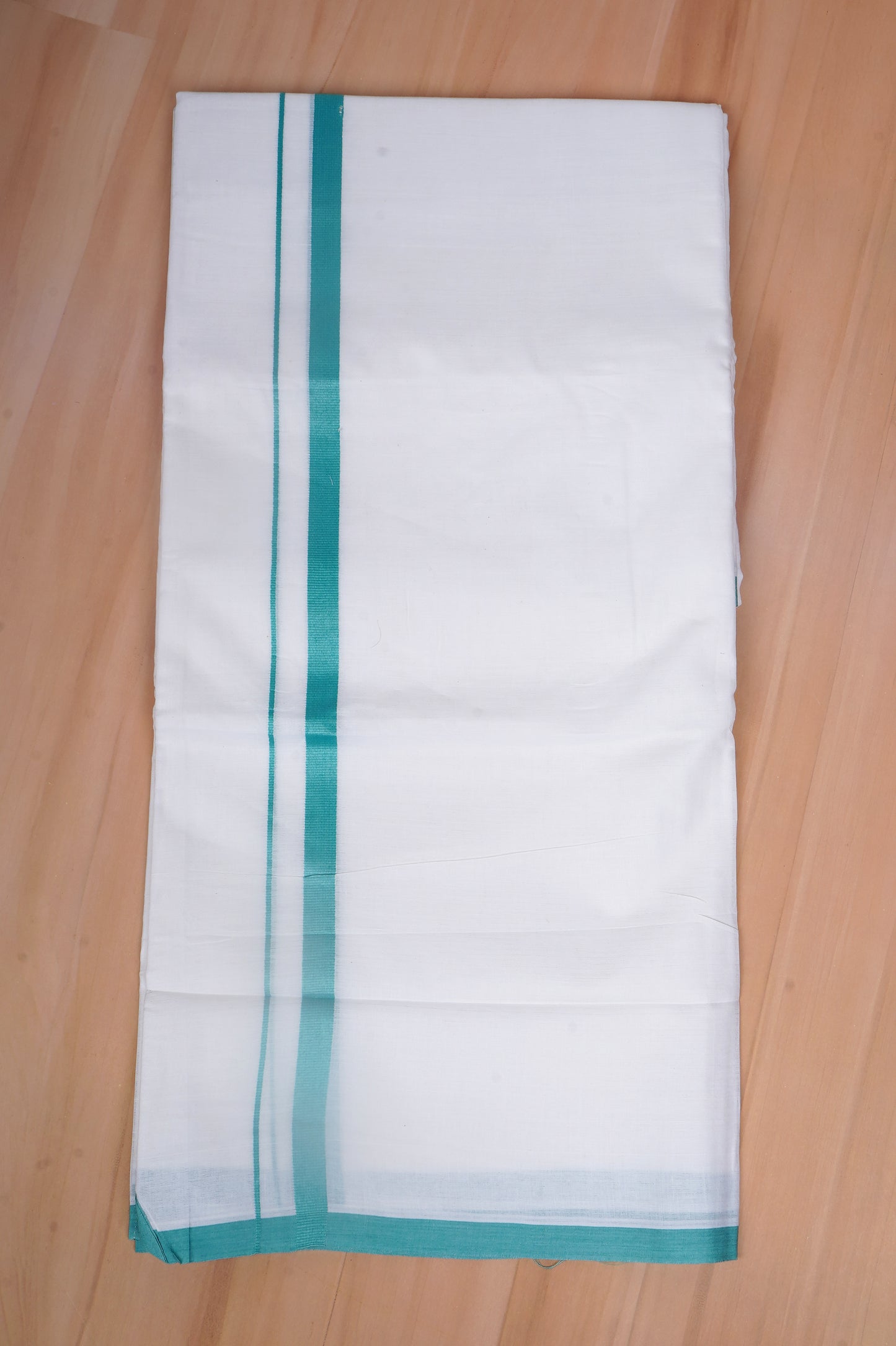 FCD-81 W/D DHOTI 3.80 MTR- Water Blue