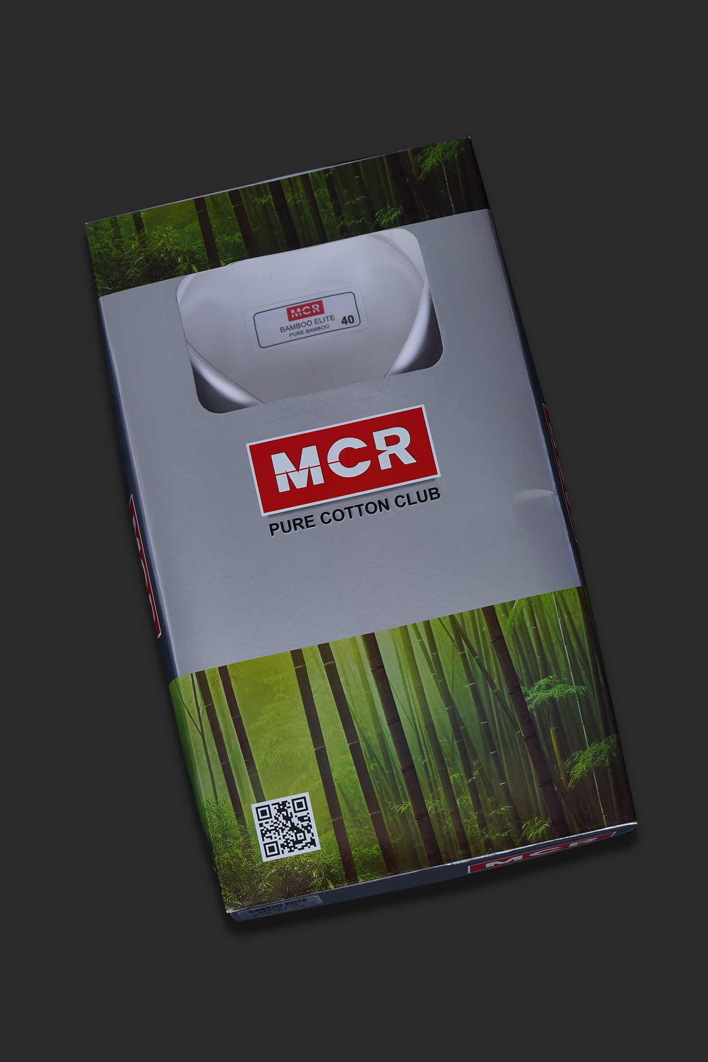 MCR BAMBOO ELITE Full Sleeve Formal White Shirt For Men