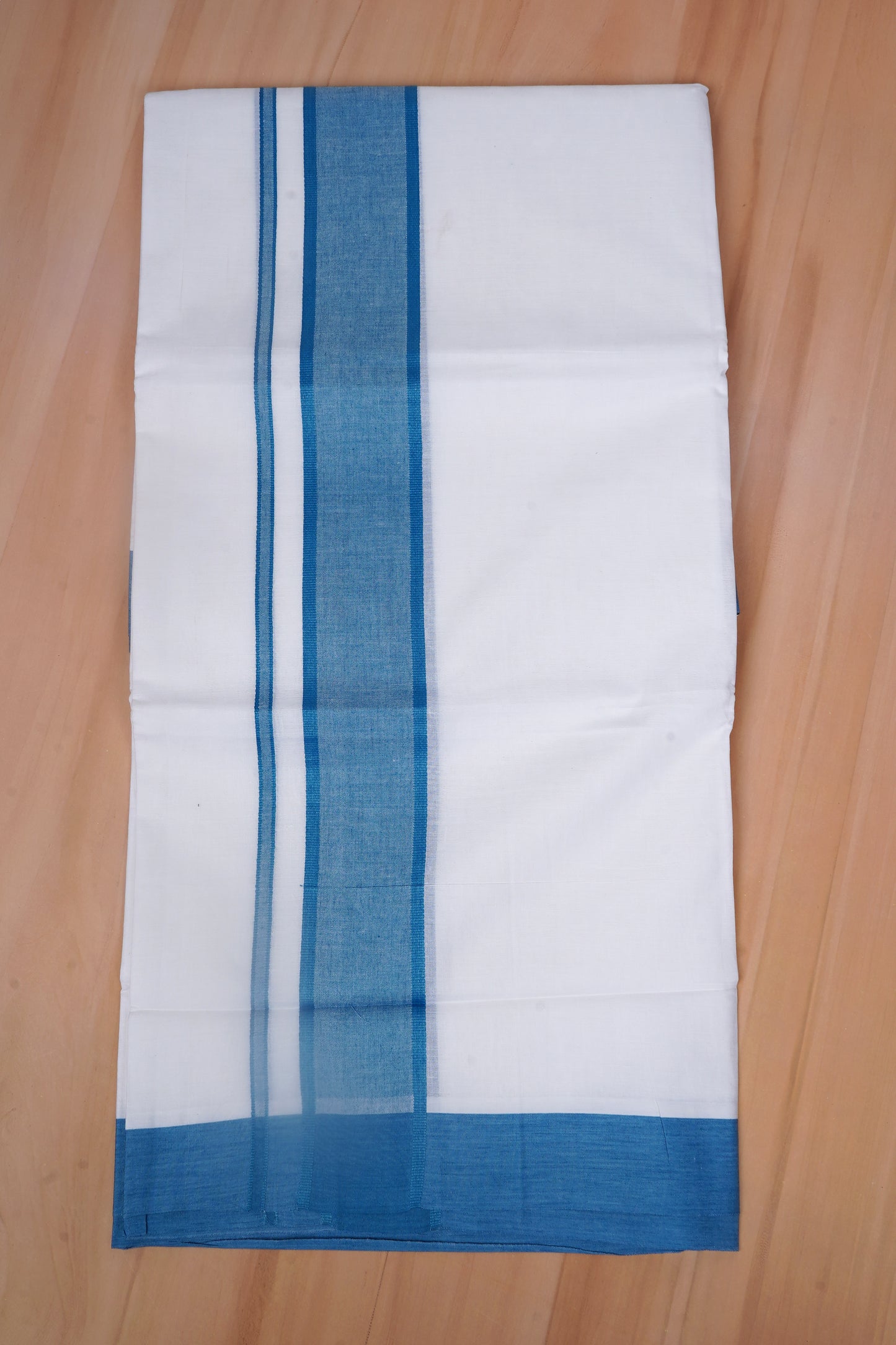 FCD-86 W/D DHOTI 3.80 MTR- Blue