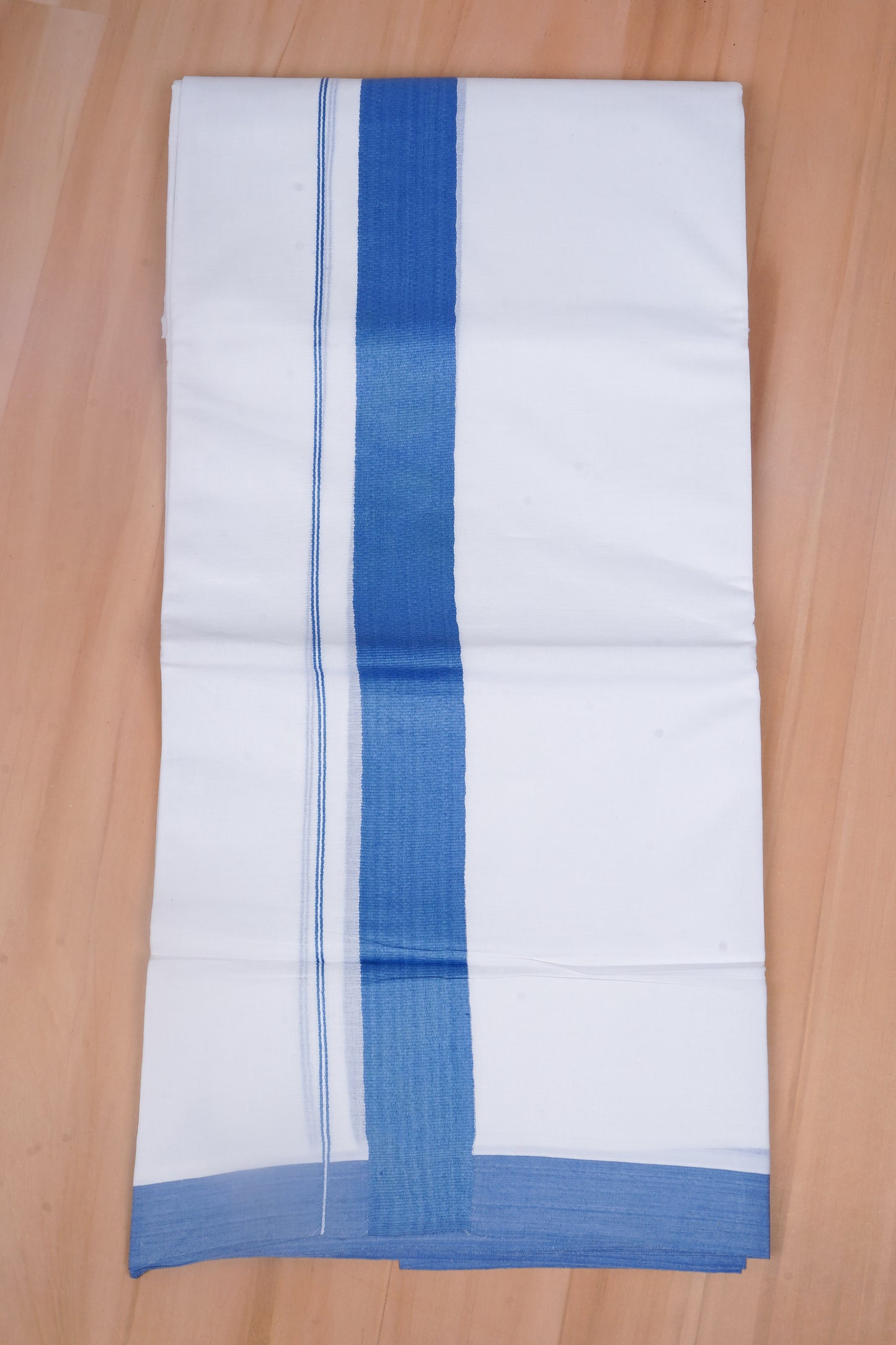 FCD-614 W/D DHOTI 3.80 MTR - Blue