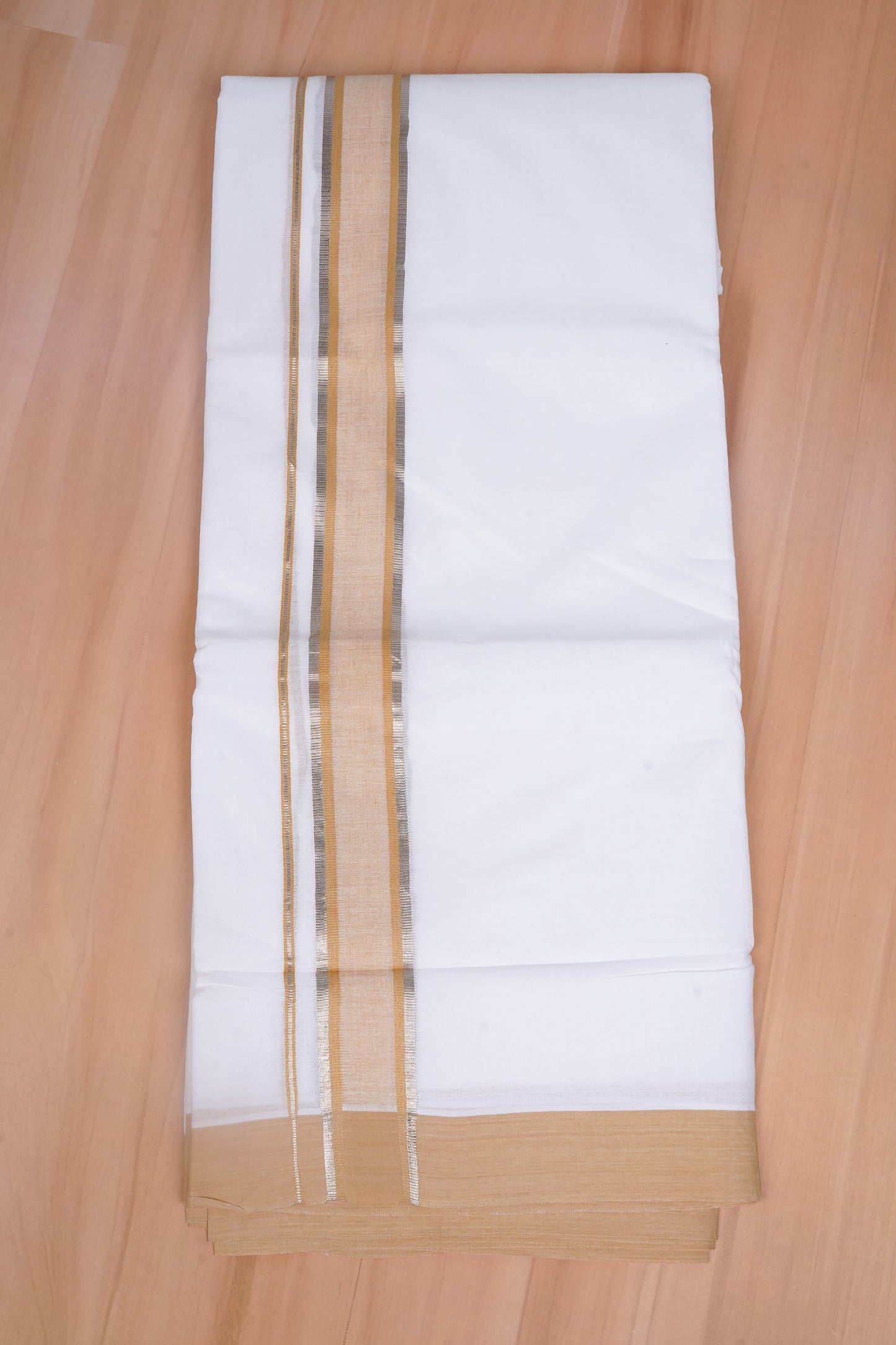 FCD-409 W/D DHOTI 3.80 MTR - Brown