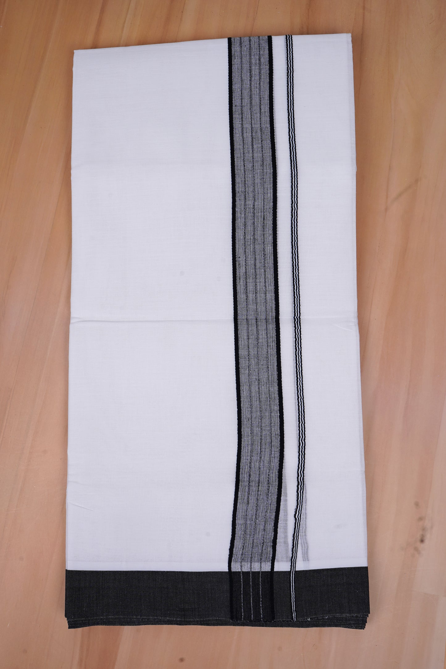 FCD-428 W/D DHOTI 3.80 MTR- Black