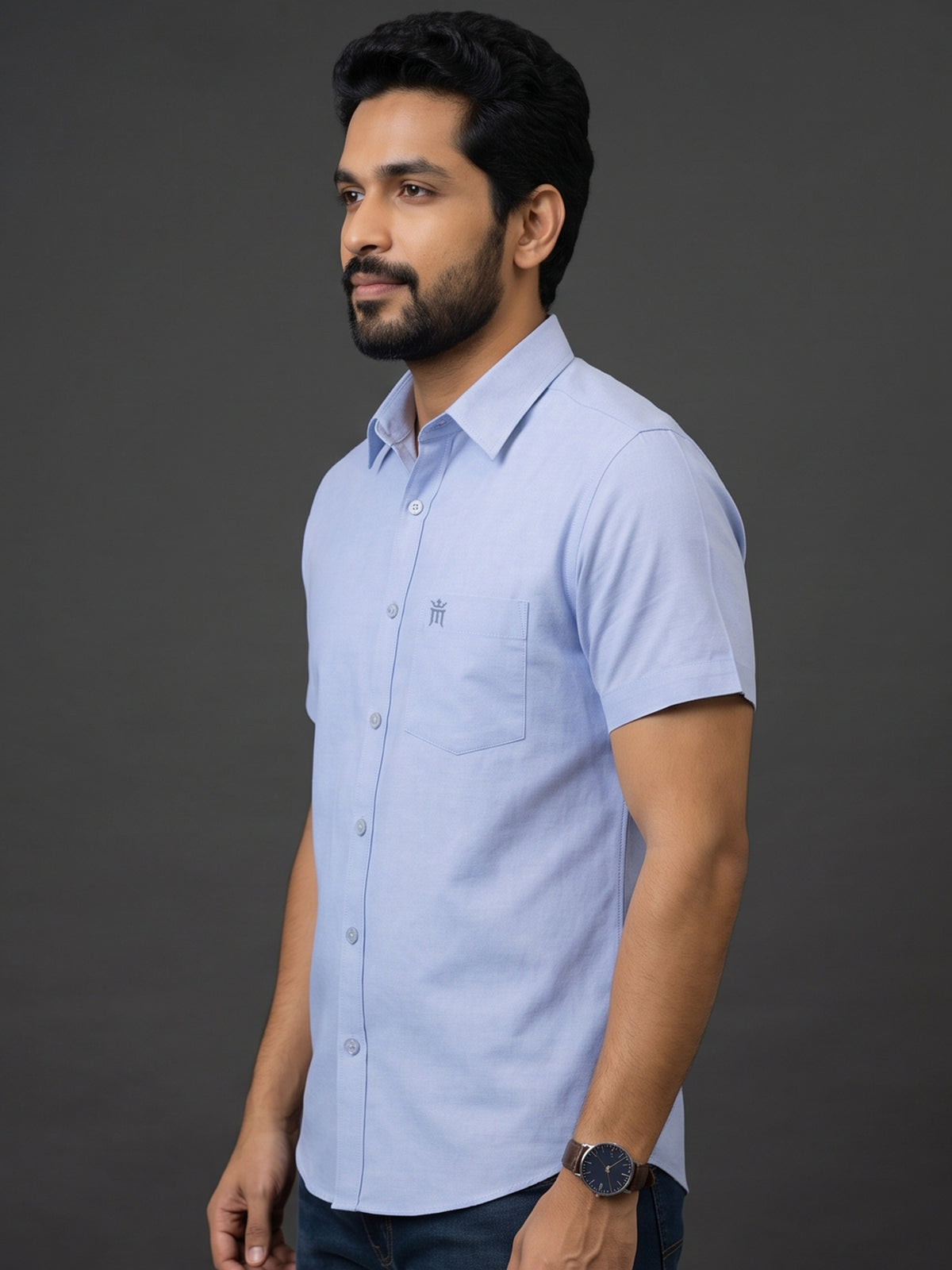Bamboo Breeze Formal Color Shirt For Men - 94005