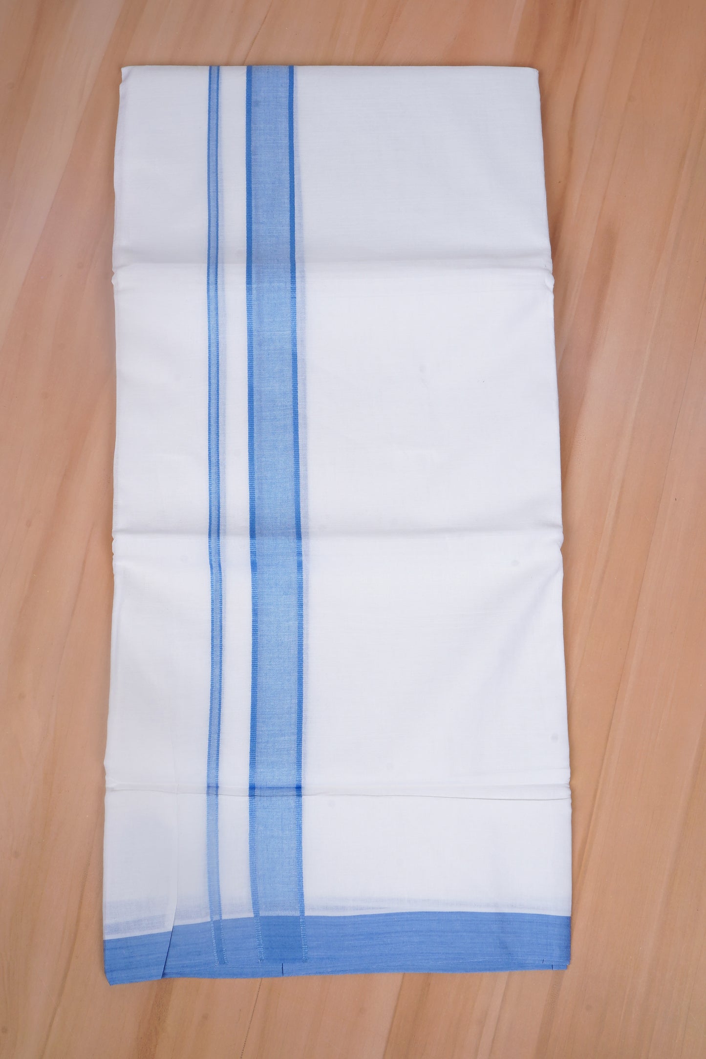 FCD-69 W/D DHOTI 3.80 MTR-L Blue