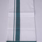 FS-136 W/S DHOTI  2.00 MTR - Dark Green