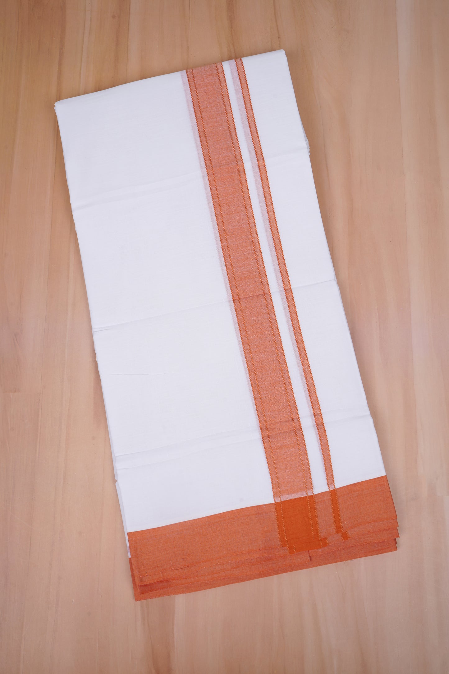 FCD-05 W/D DHOTI 4.00 MTR-Dark orange