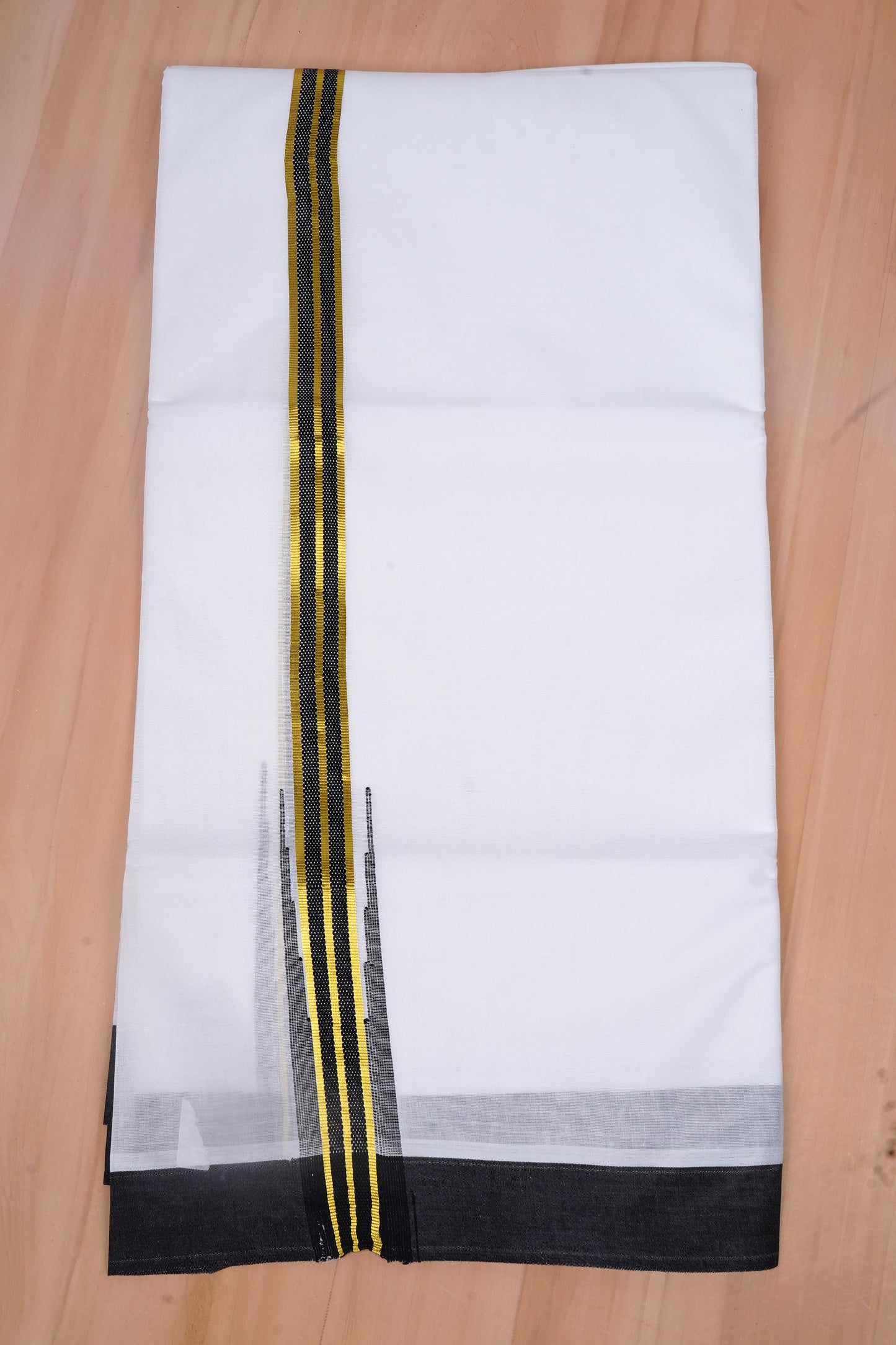 FCD-594 W/D DHOTI 3.80 MTR - Black