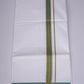 FS-107 W/S DHOTI 2.00 MTR - GOLD GREEN