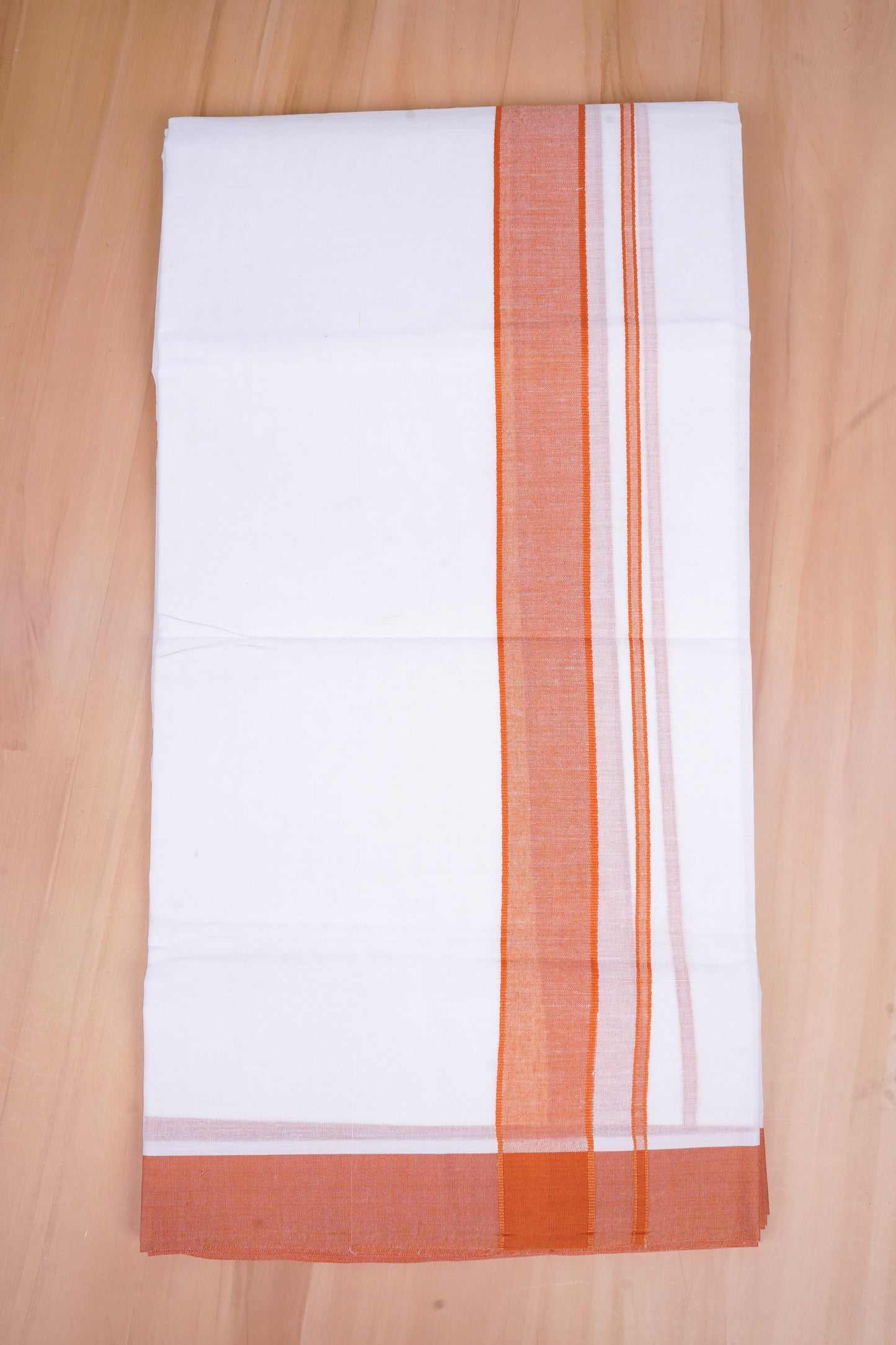 FCD-02 W/D DHOTI 4.00 MTR- Orange