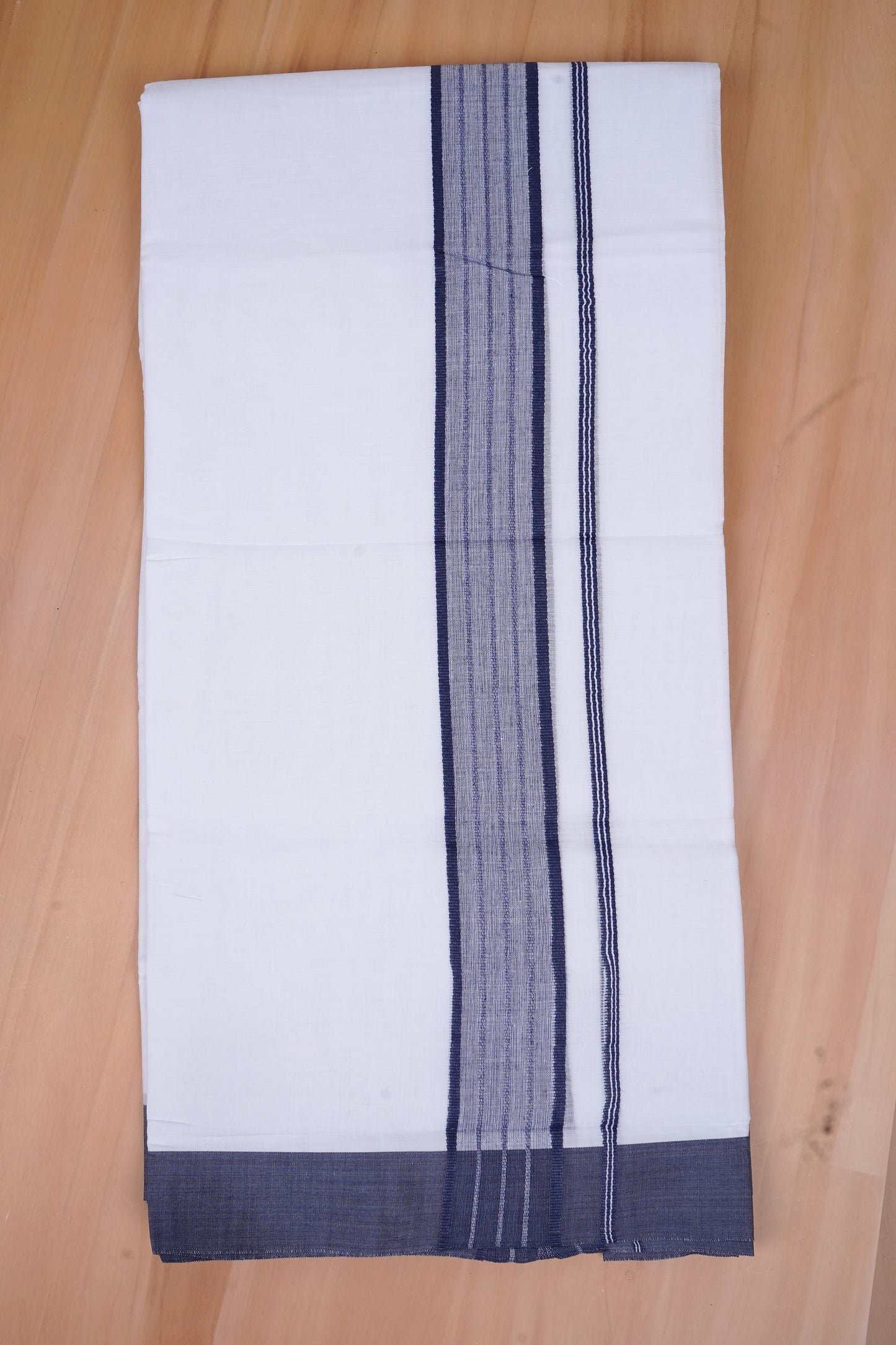 FCD-428 W/D DHOTI 3.80 MTR-Dark blue