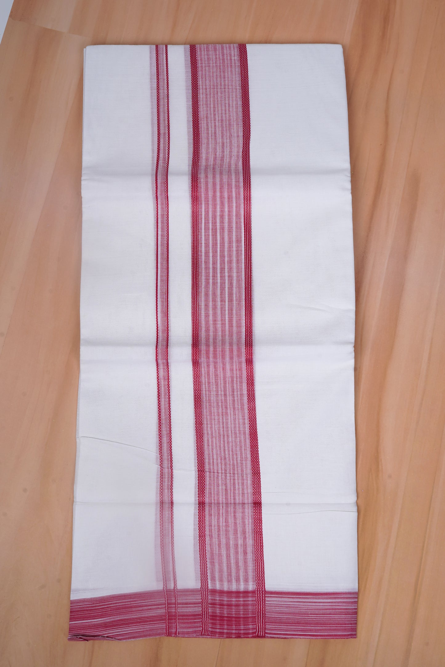 FCD-80 W/D DHOTI 3.80 MTR-Dark Pink