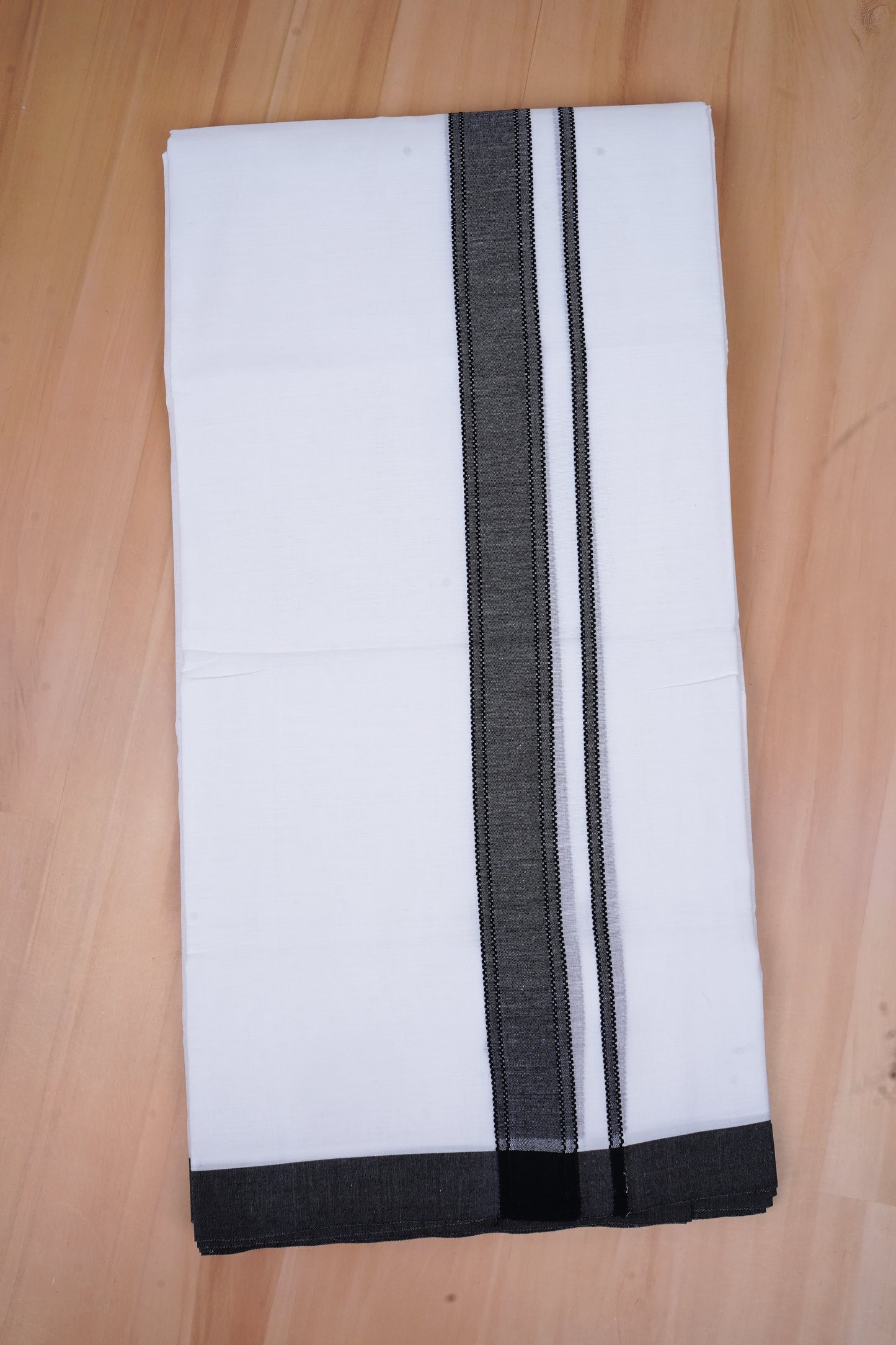 425FD-02 W/D DHOTI 4.25 MTR- Black