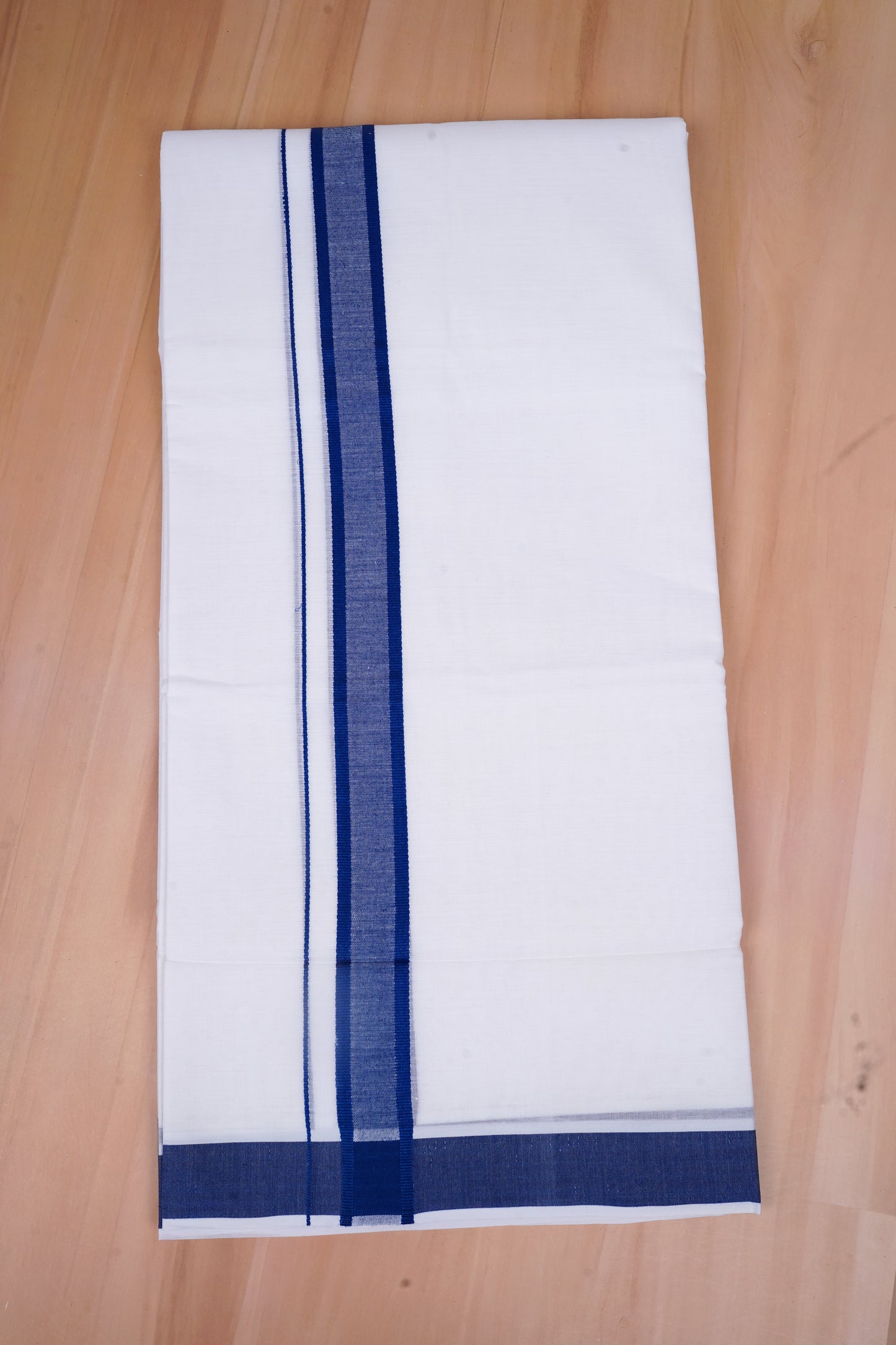 FCD-471 W/D DHOTI 3.80 MTR - Blue