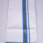 FS-108 W/S DHOTI  2.00 MTR - Blue