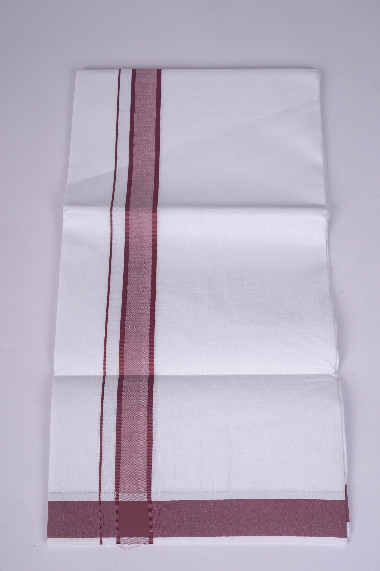 FS-112 W/S DHOTI 2.00 MTR - DARK BROWN
