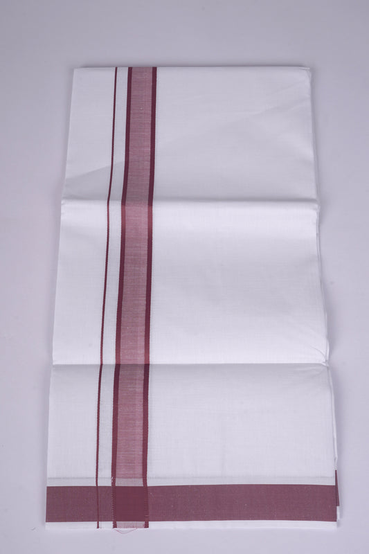 FS-112 W/S DHOTHIE 2.00 MTR - DARK BROWN