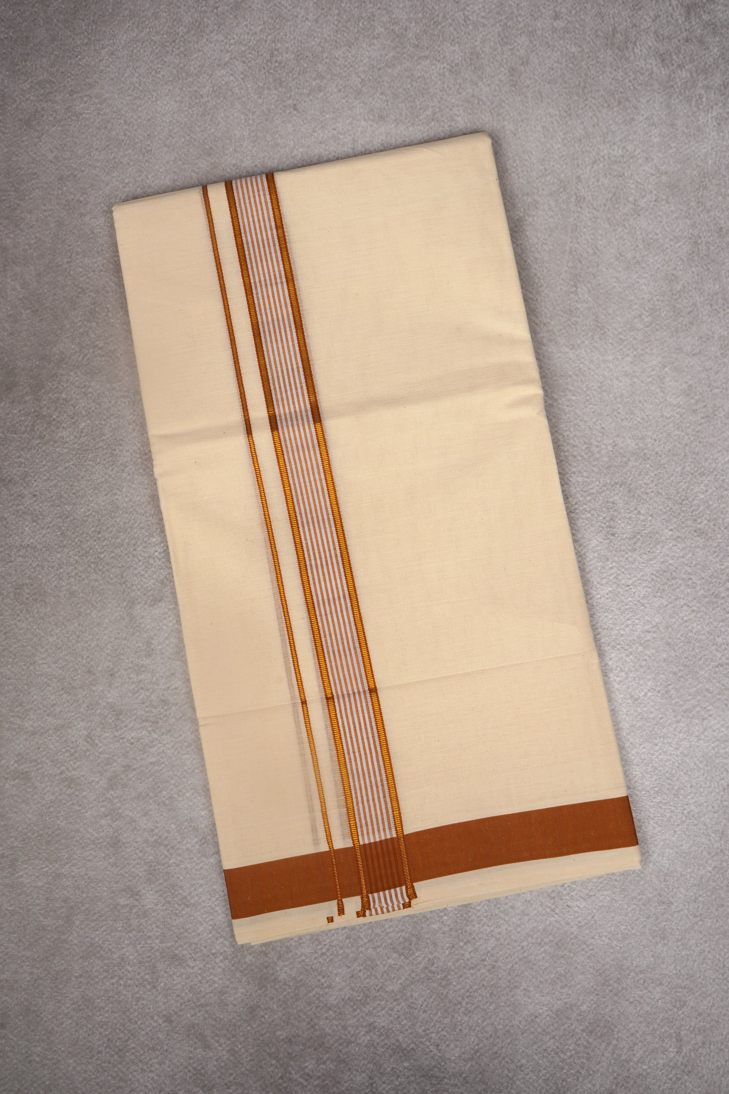 FD-186C C/D DHOTI  3.80 MTR-Brown