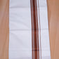 FCD-416 W/D DHOTI 3.80 MTR - Brown