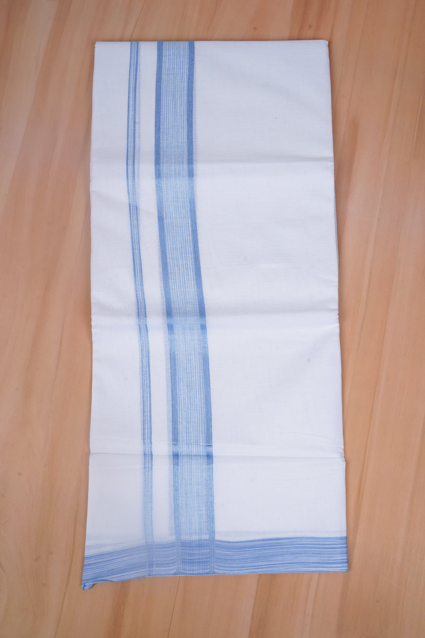 FCD-70 W/D DHOTI 3.80 MTR-Light Blue