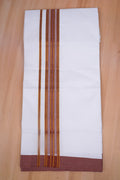 TOP GOLD W/S DHOTI 2.00 MTR-Maroon