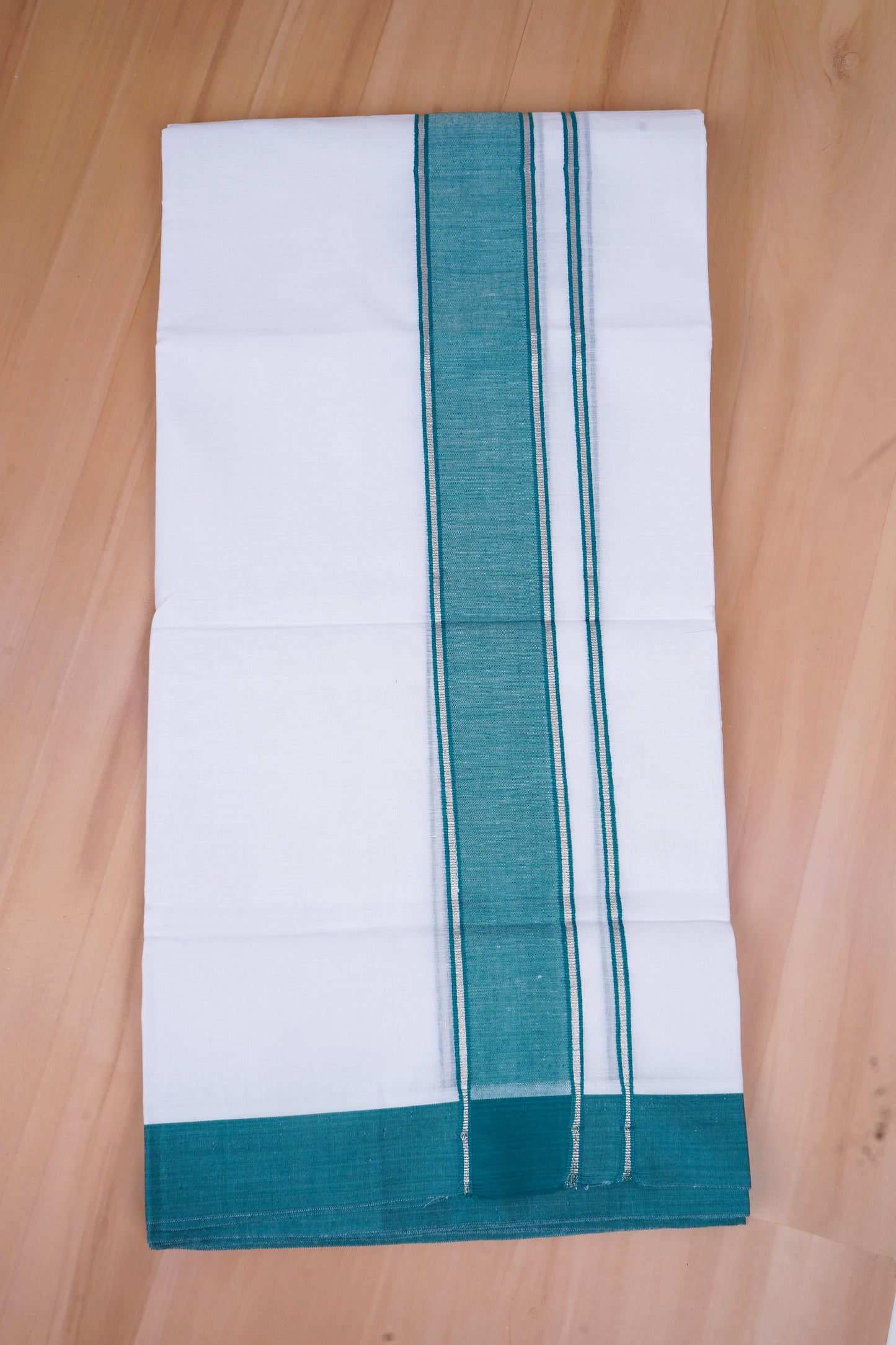FCD-364 W/D DHOTI 3.80 MTR - Dark Green