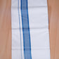 FCD-615 W/D DHOTI 3.80 MTR - Blue