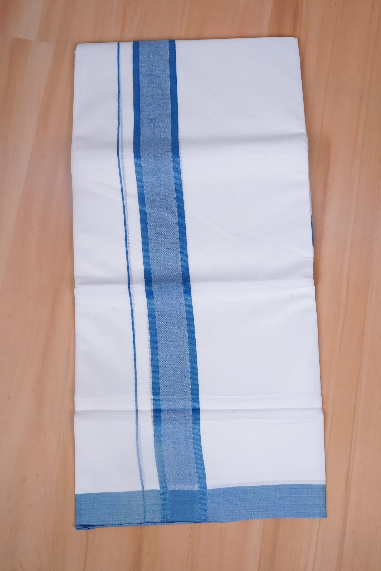 FCD-615 W/D DHOTI 3.80 MTR - Blue