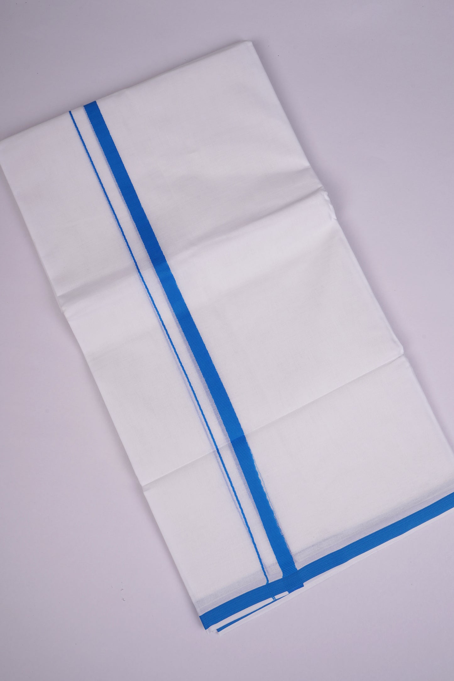 HD-28 W/D DHOTI  3.80 MTR-light Blue