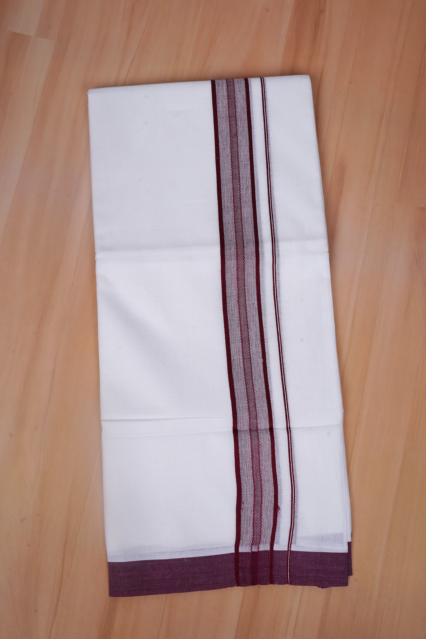 FCD-588 W/D DHOTI 3.80 MTR - Maroon