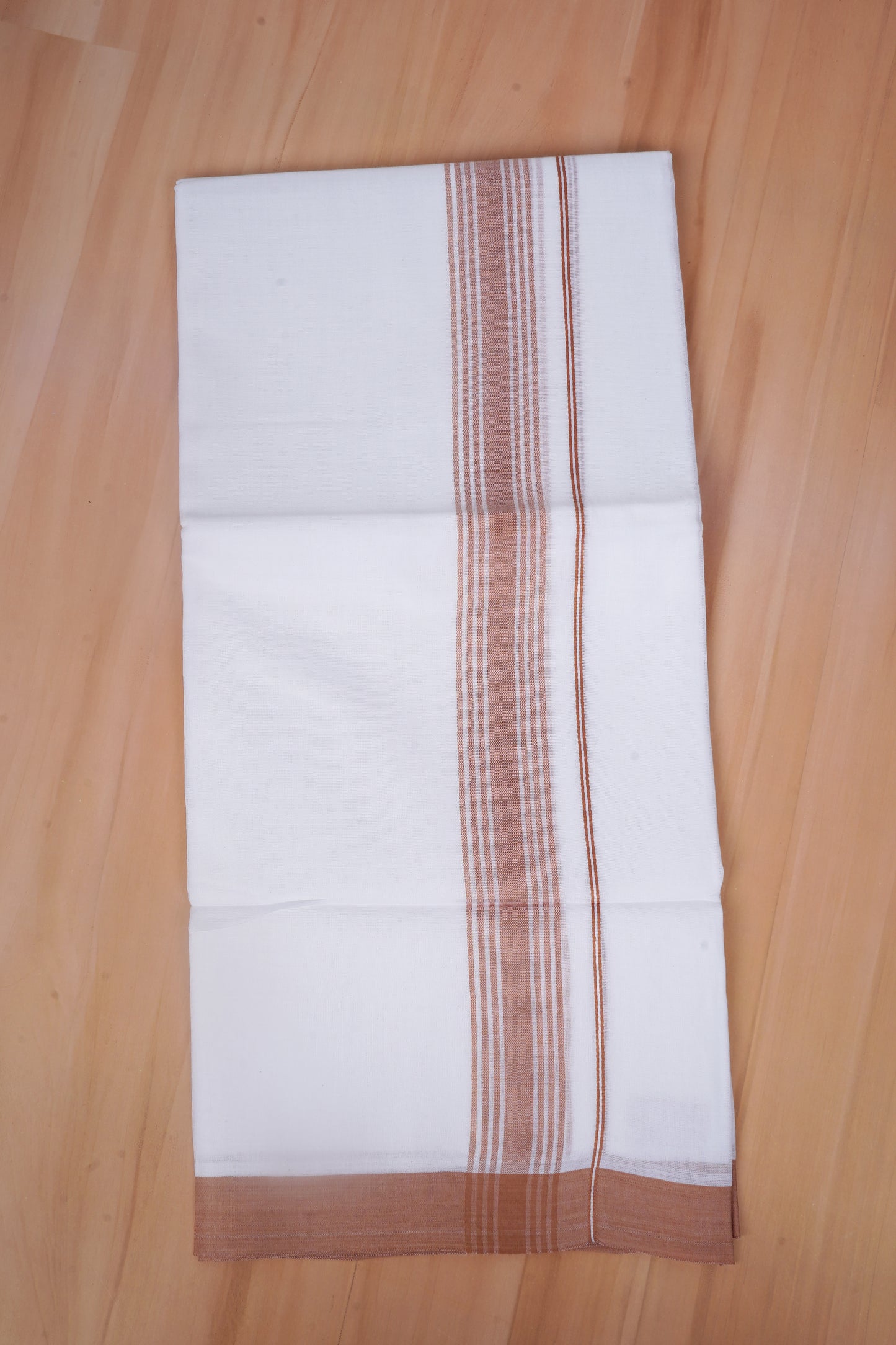 FCD-578 W/D DHOTI 3.80 MTR - Dark Brown