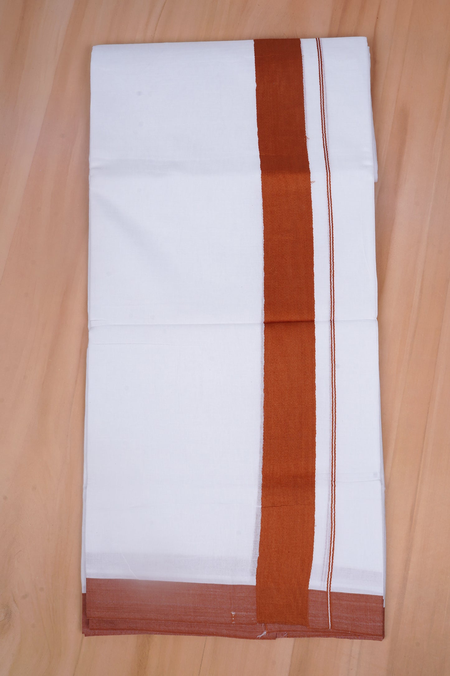 FCD-614 W/D DHOTI 3.80 MTR - Brown