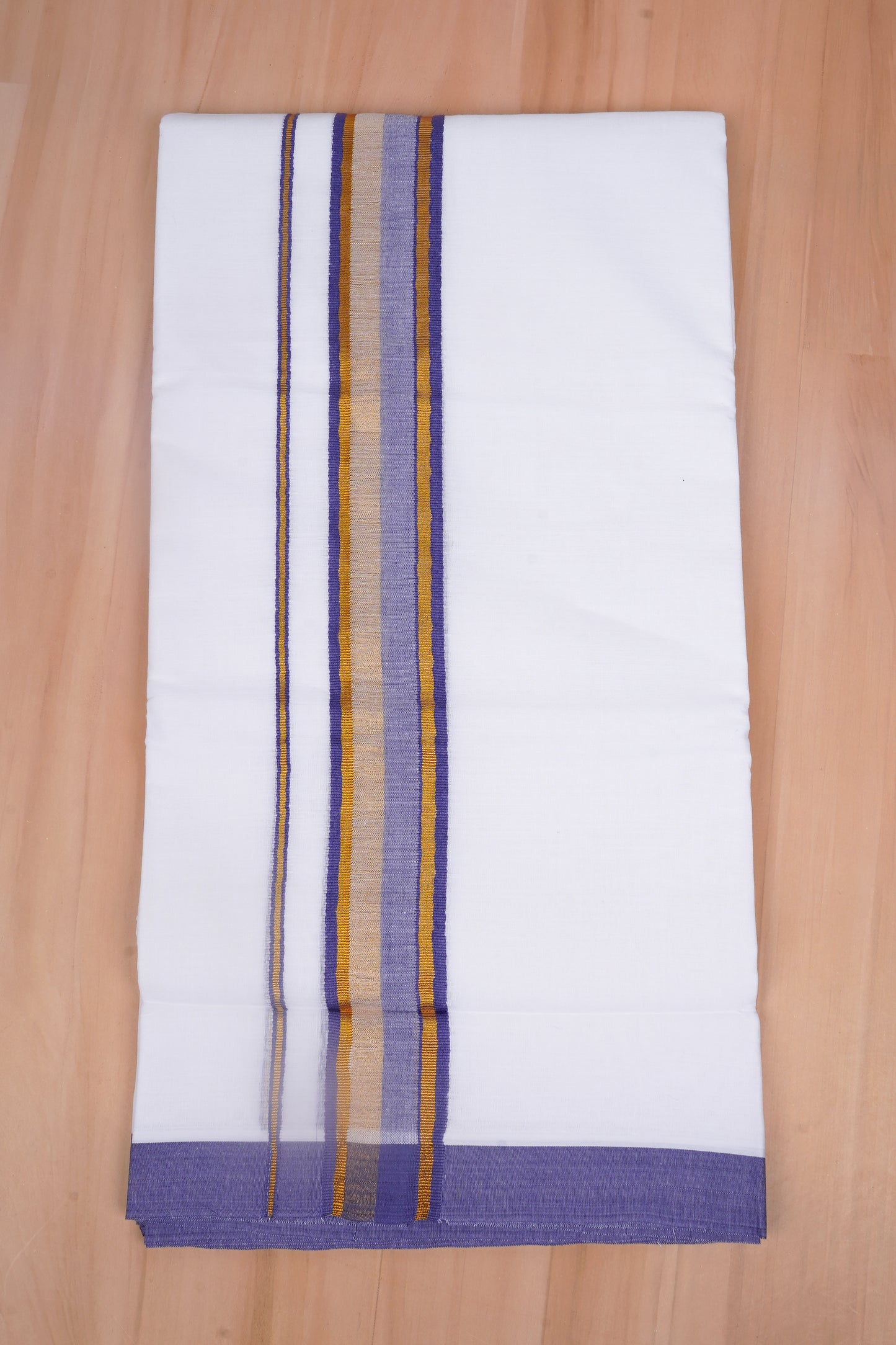FCD-519 W/D DHOTI 3.80 MTR-Light Violet