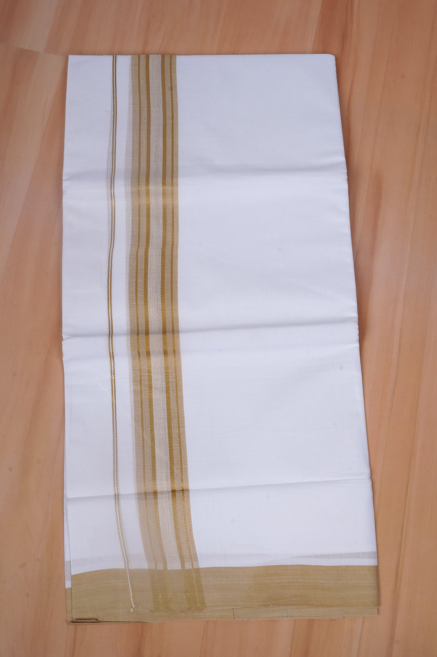 FCD-617 W/D DHOTI 3.80 MTR - Gold Yellow