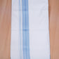 FCD-618 W/D DHOTI 3.80 MTR - Light blue