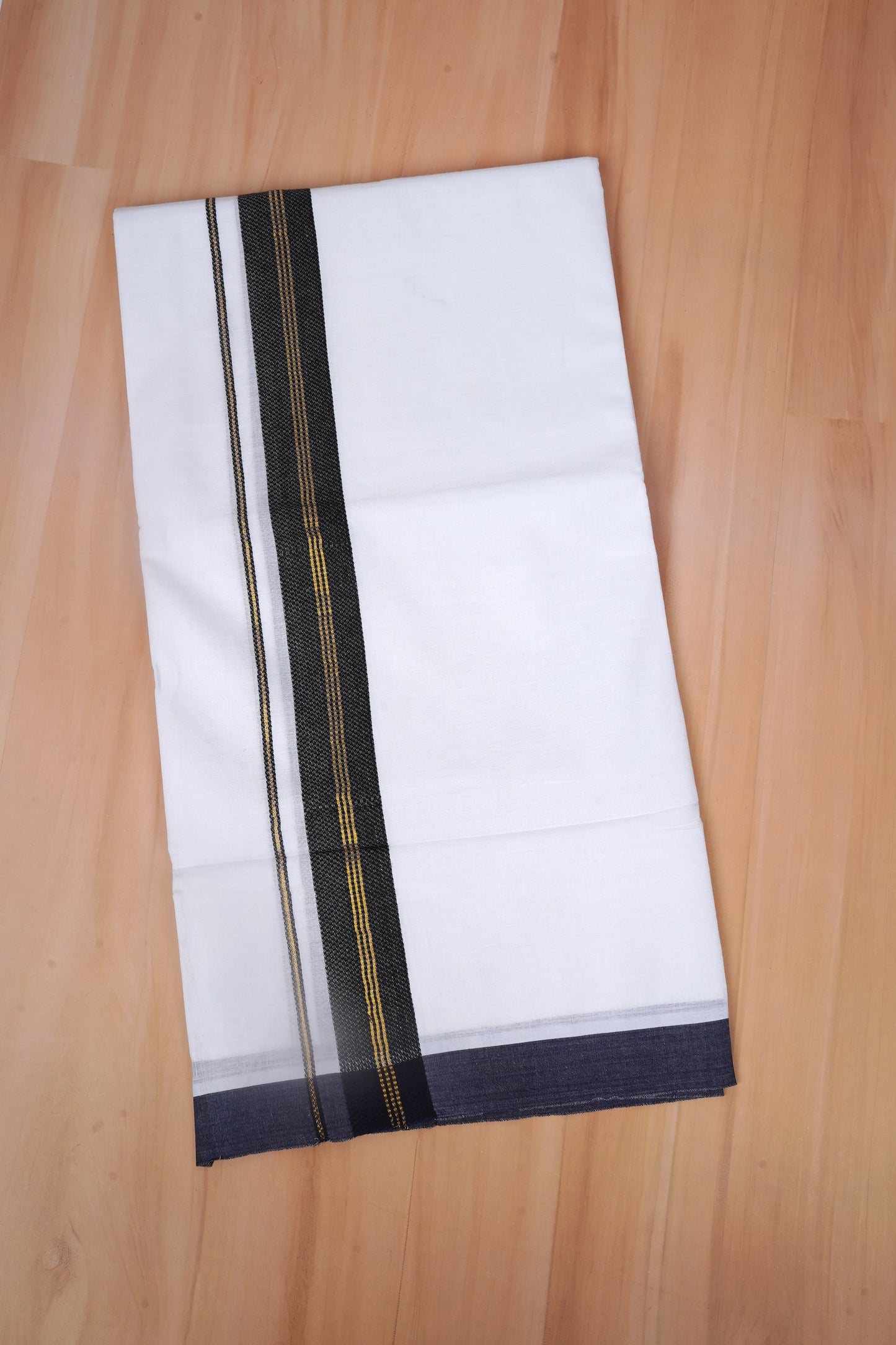 FCD-606 W/D DHOTI 3.80 MTR - Black