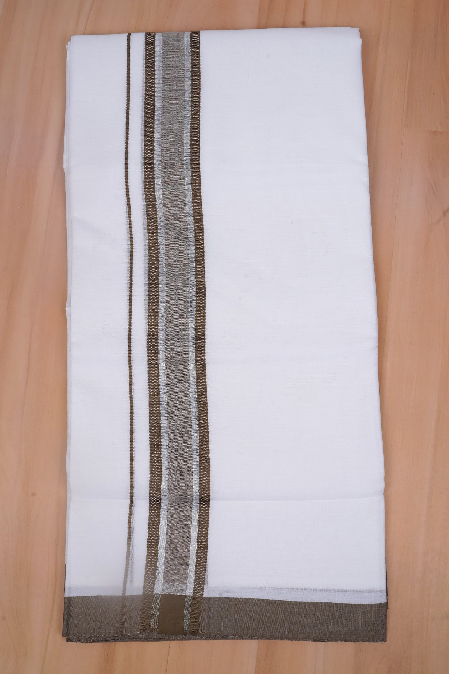 FCD-520 W/D DHOTHIE 3.80 MTR-Chocolate Brown