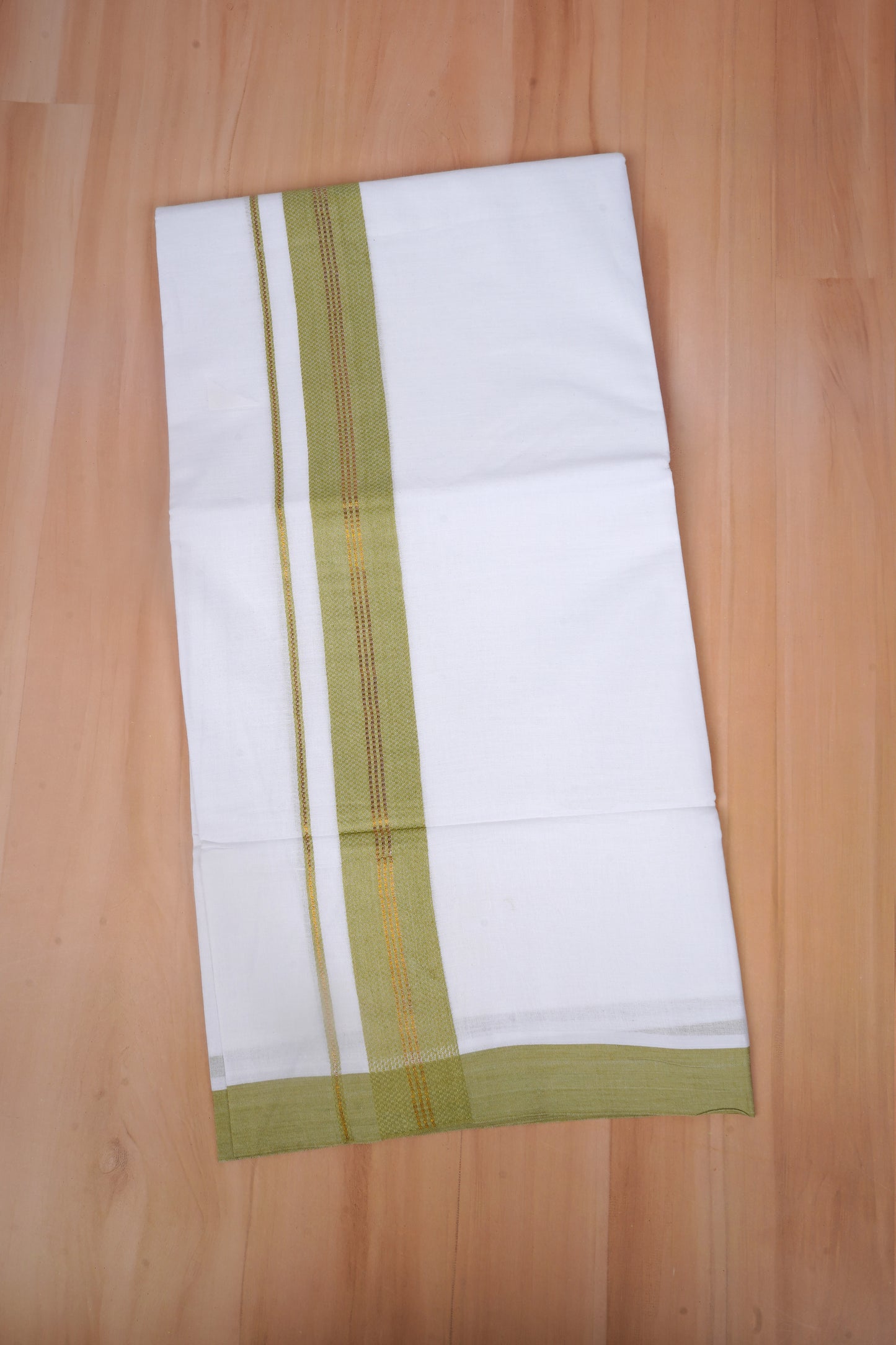 FCD-606 W/D DHOTI 3.80 MTR - Light Green