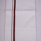 HD-28 W/D DHOTI  3.80 MTR-Maroon
