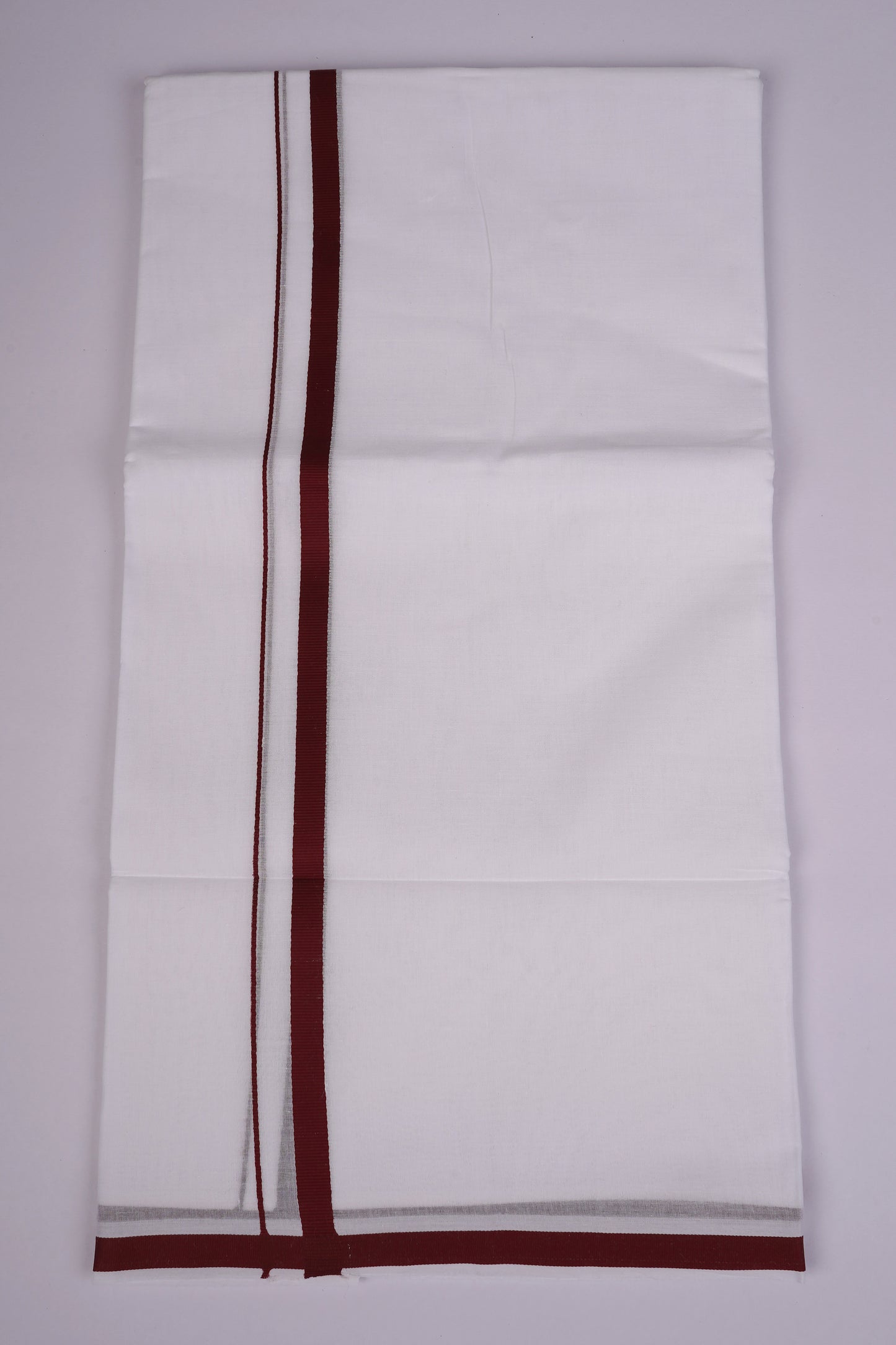 HD-28 W/D DHOTI  3.80 MTR-Maroon