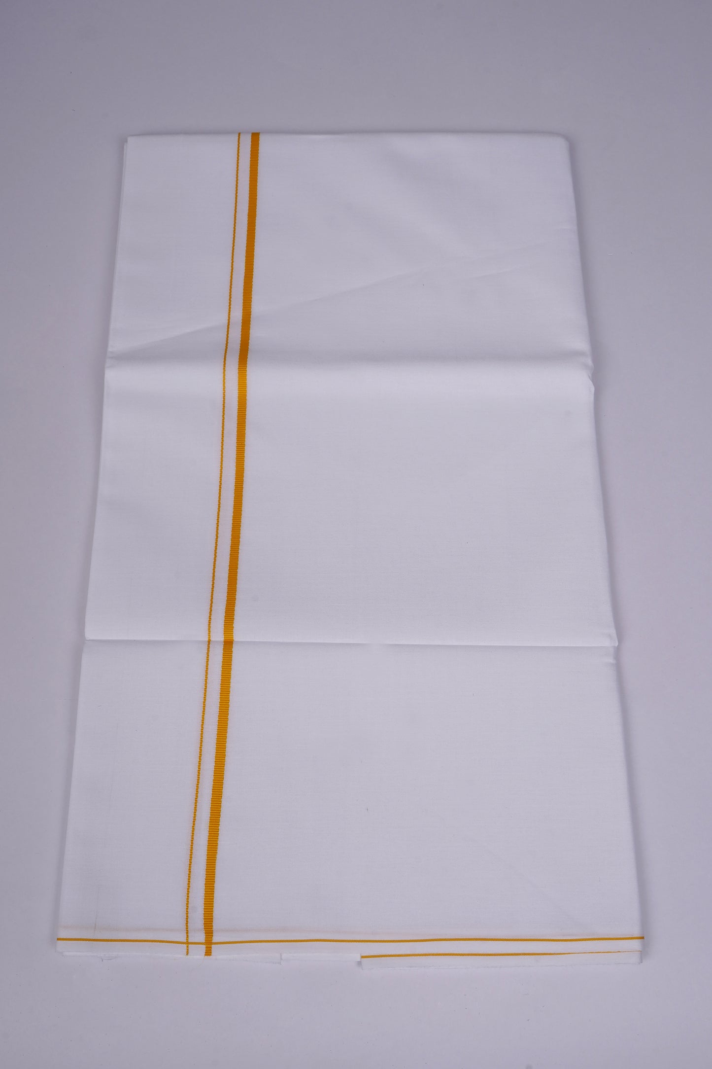 SS-09 W/S DHOTI  2.00 MTR - Yellow