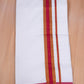 Gold Max W/S Dhoti 2.00 MTR - Red