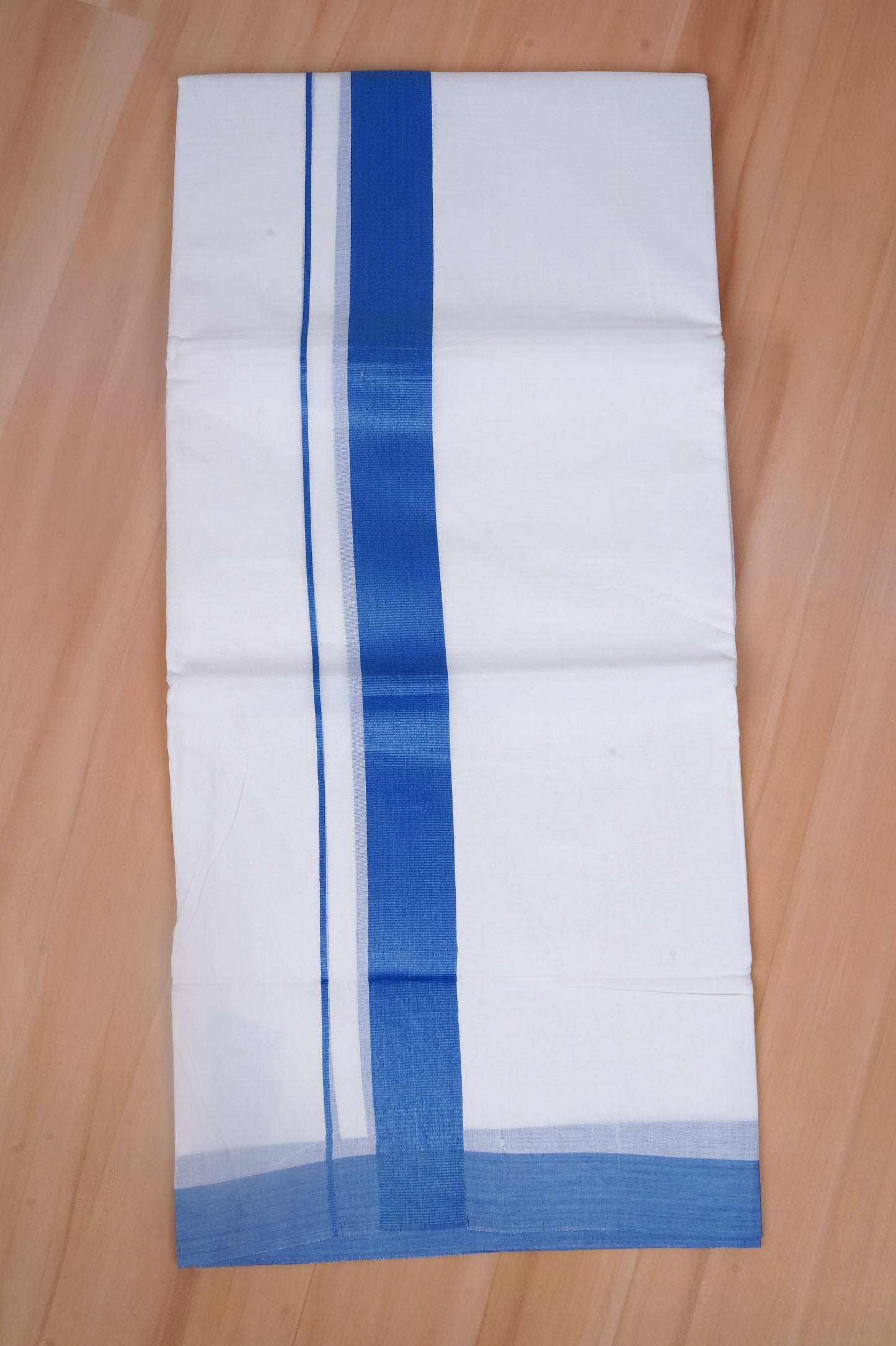 FCD-76 W/D DHOTI 3.80 MTR-Blue