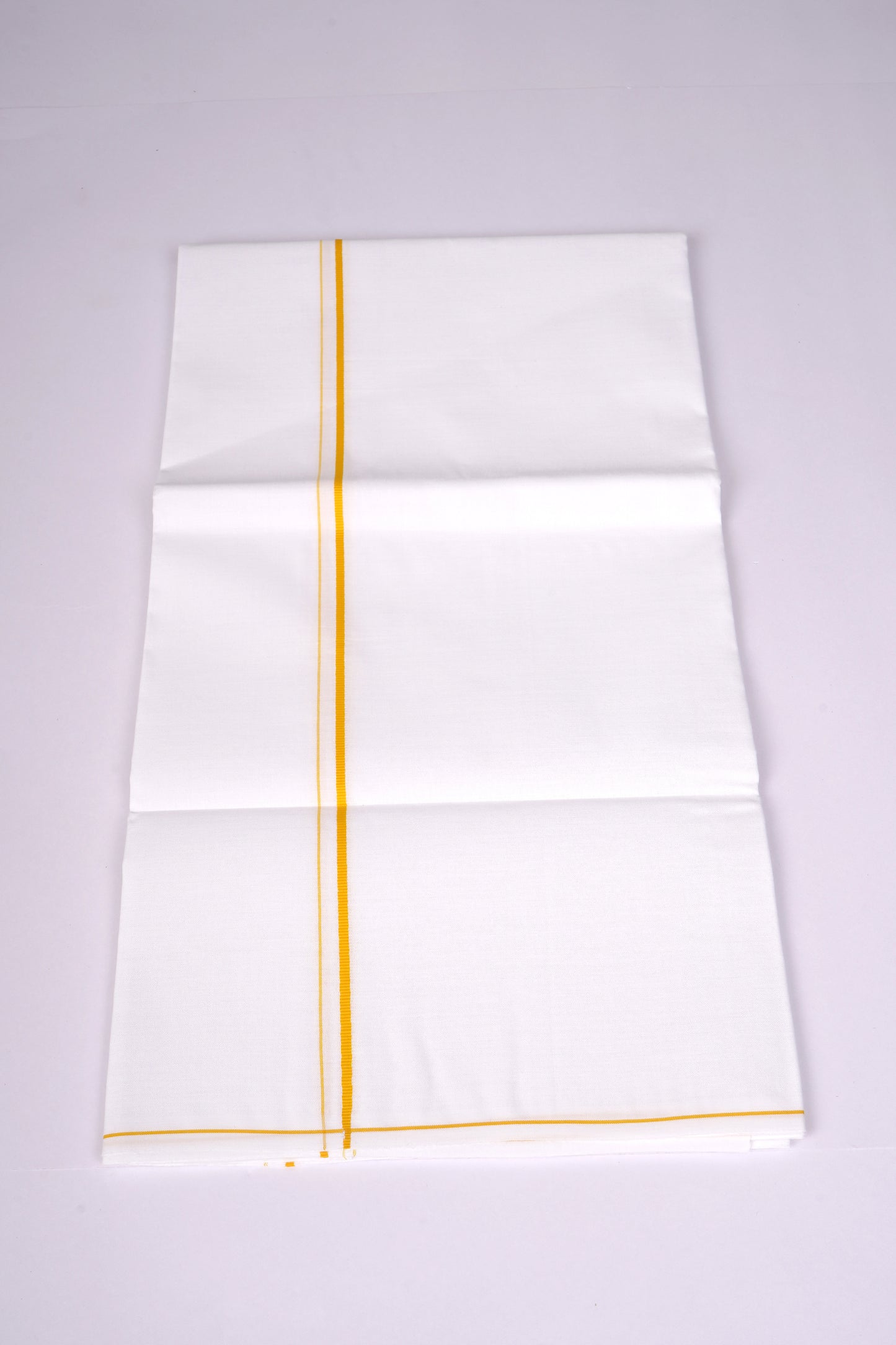 SS-23 W/S DHOTI  1.90 MTR - yellow